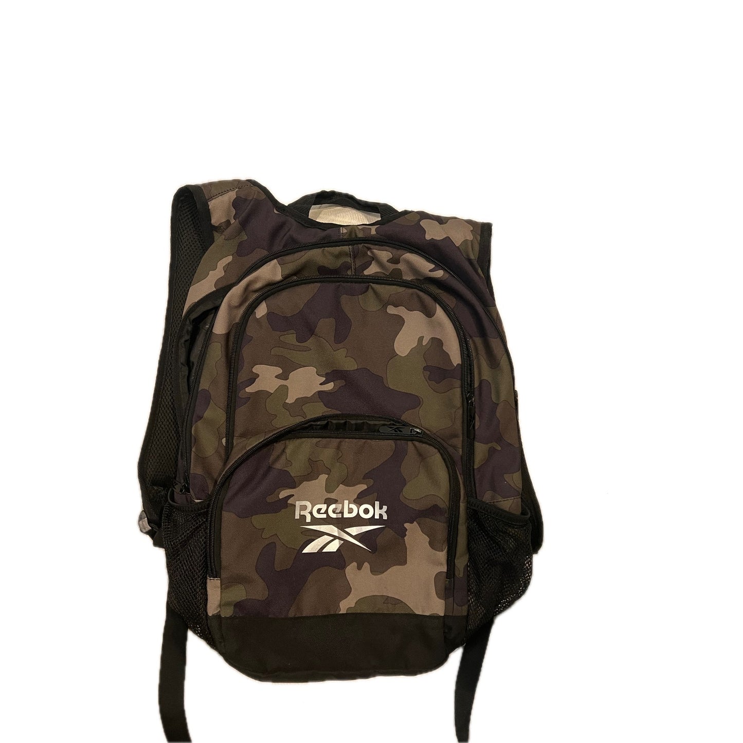 Reebok Unisex Adult Laredo 19.5" Laptop Backpack, Green Camo
