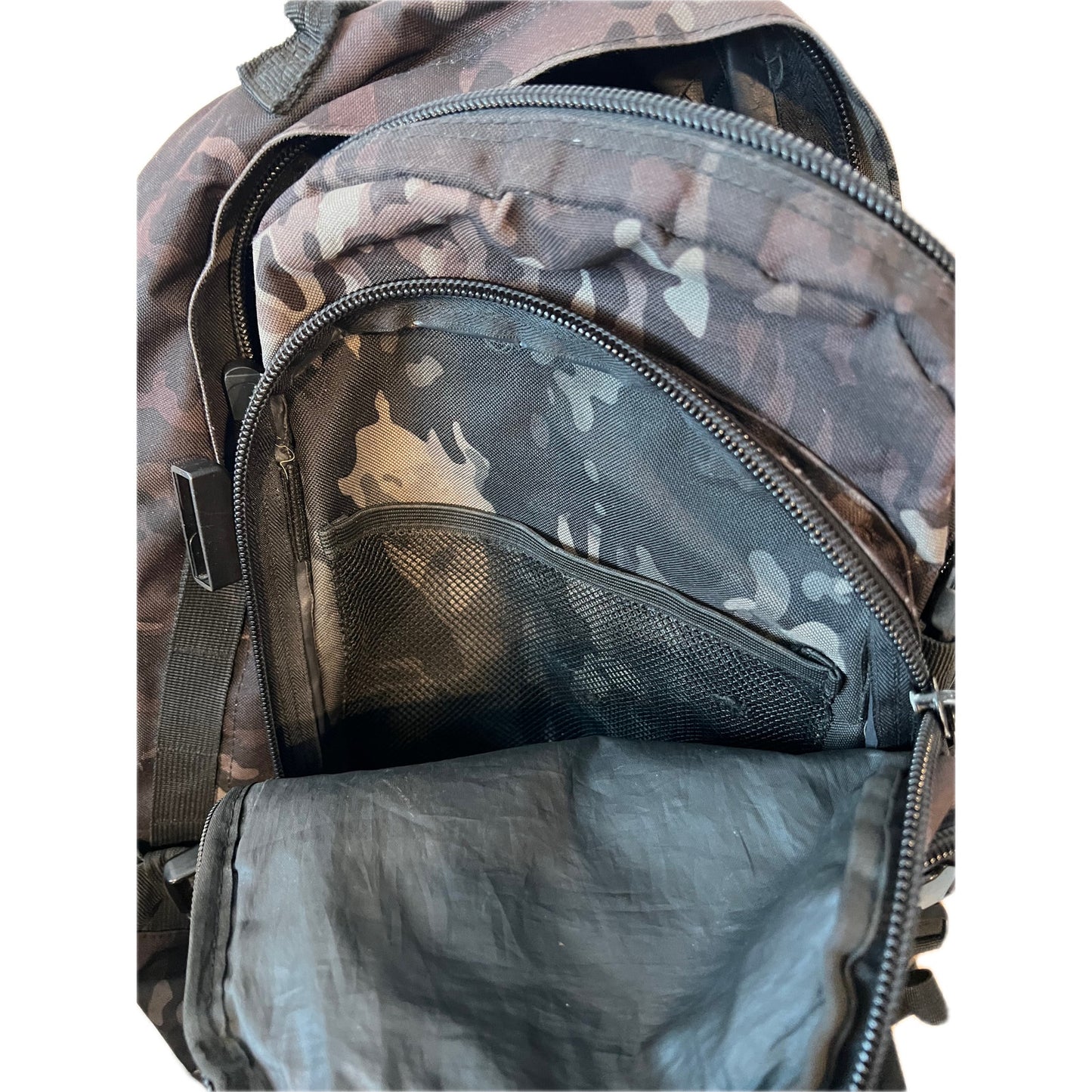 Mercury Brown Black Camo XL Tactical Backpack