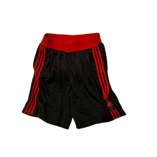 Adidas Black and Red Athletic Shorts Mens XL