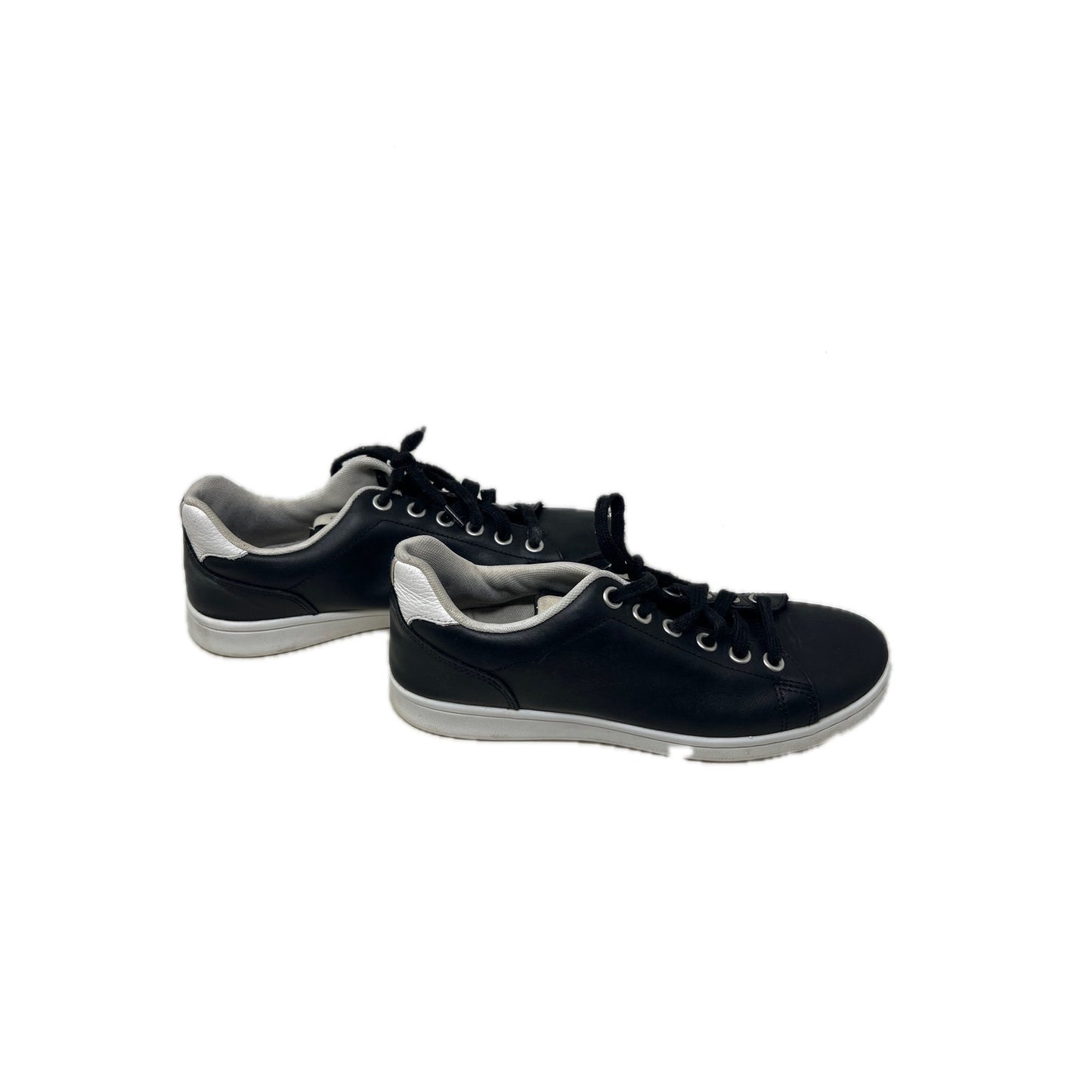 ED by Ellen Degeneres Love Chapala Black Leather Womans  7M