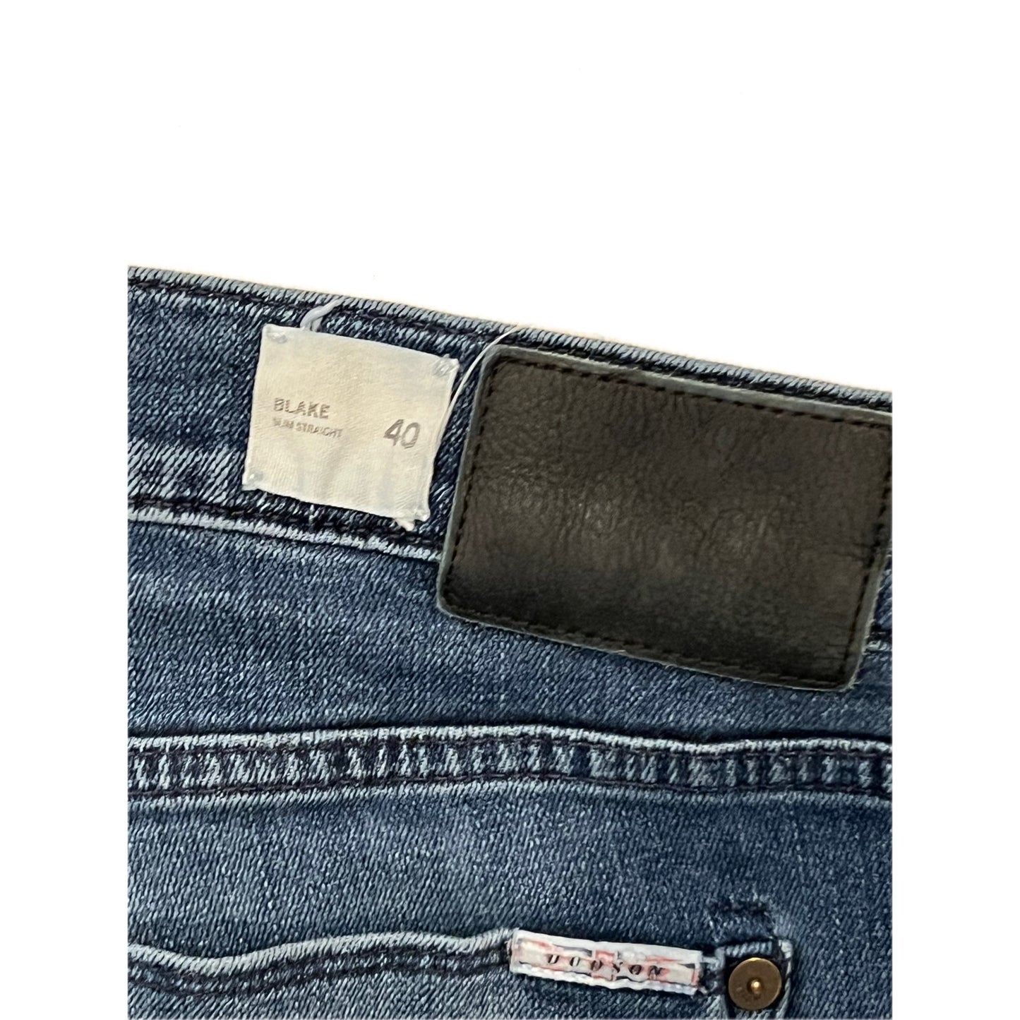 Hudson Blake Jeans corte recto delgado para hombre 40x33