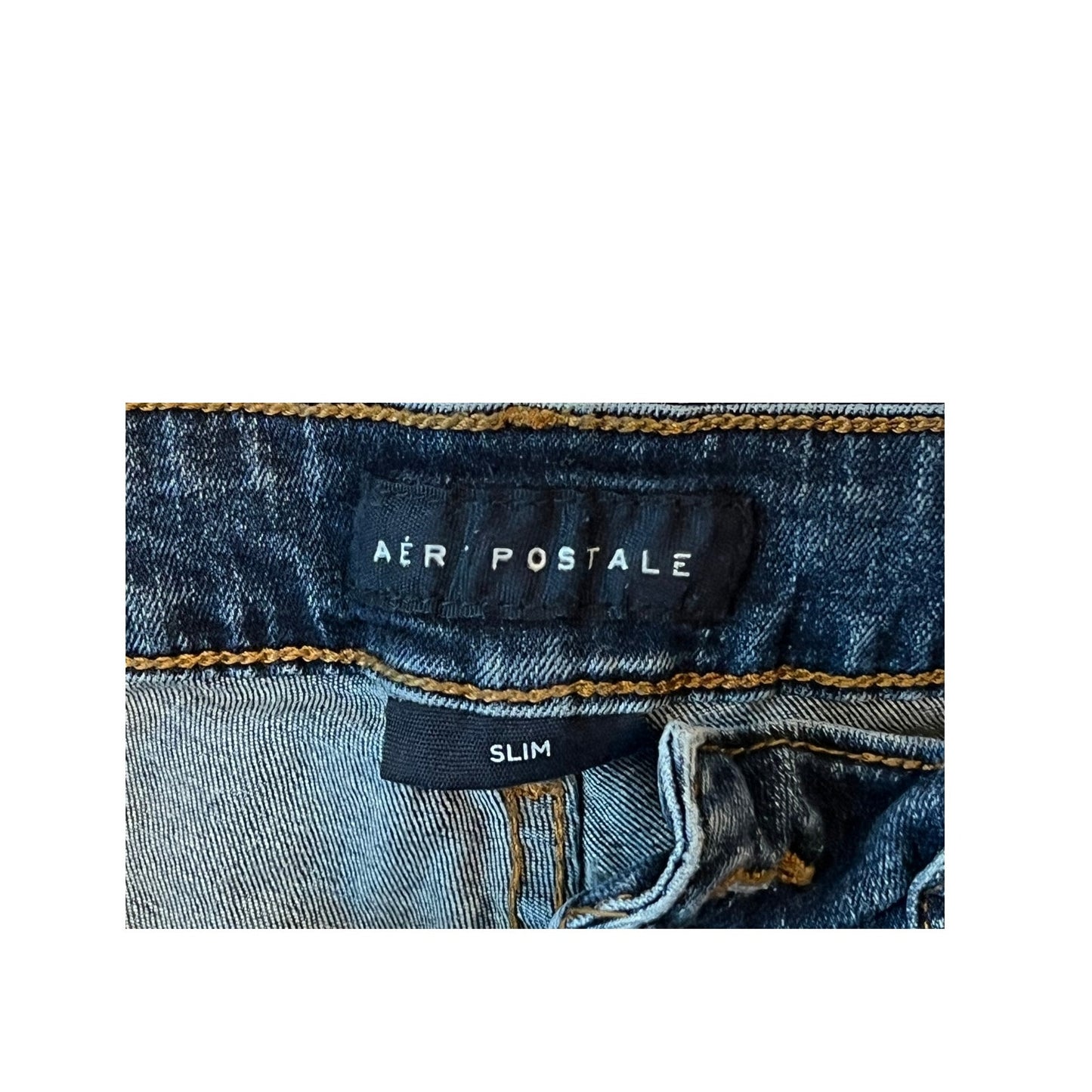 Aeropostale Slim Blue Jeans Mens 31x30