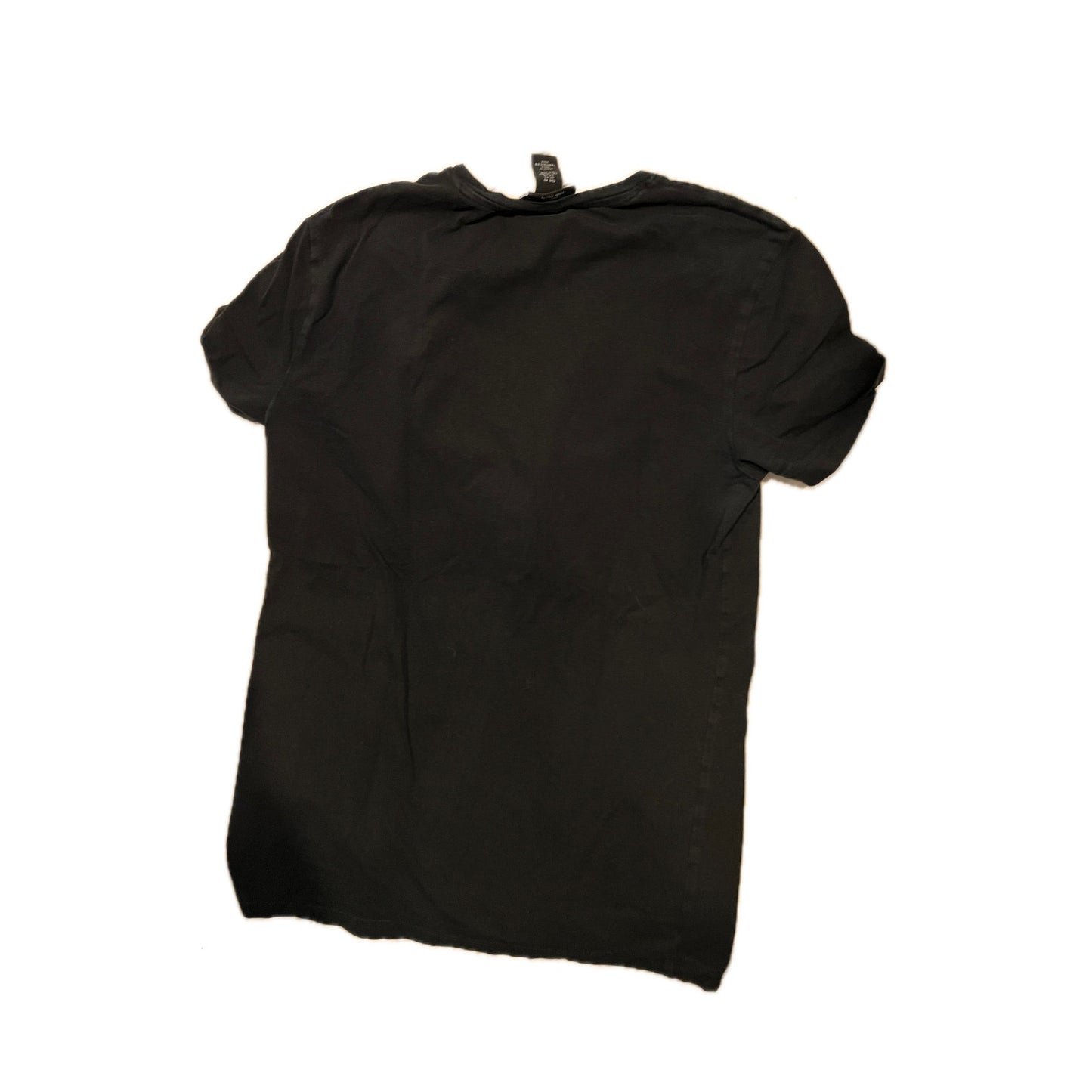 H&M Slim Fit Black T-Shirt Mens Medium