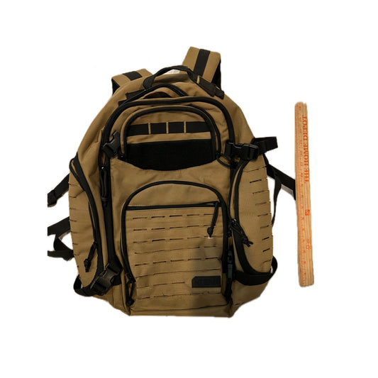 Highland Tactical Roger Canvas Backpack XL Beige
