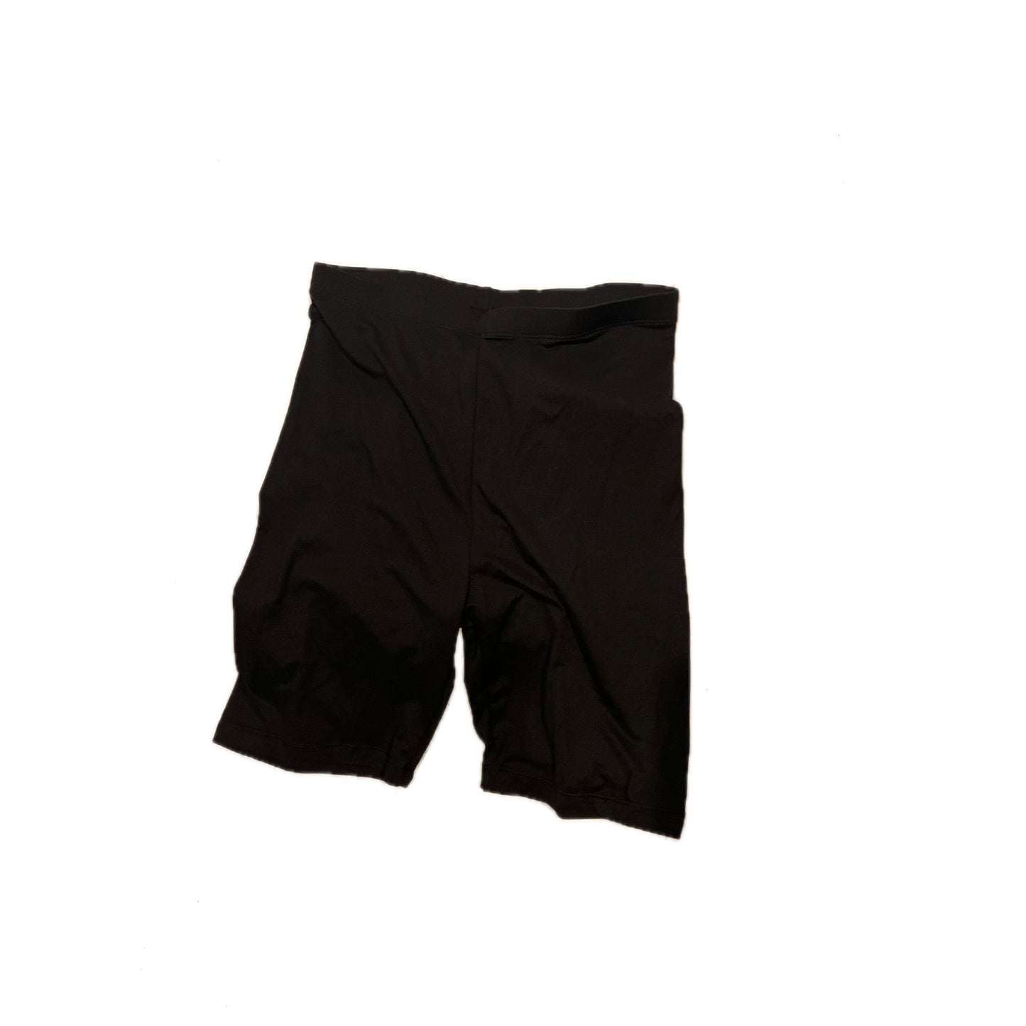 On The Go Black Bike Shorts Mens S-M