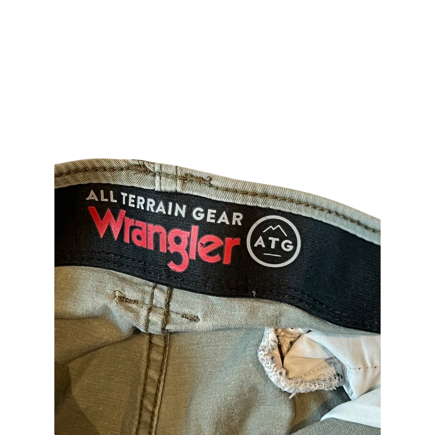 Wrangler Green ATG Cargo Pants Mens 34x30