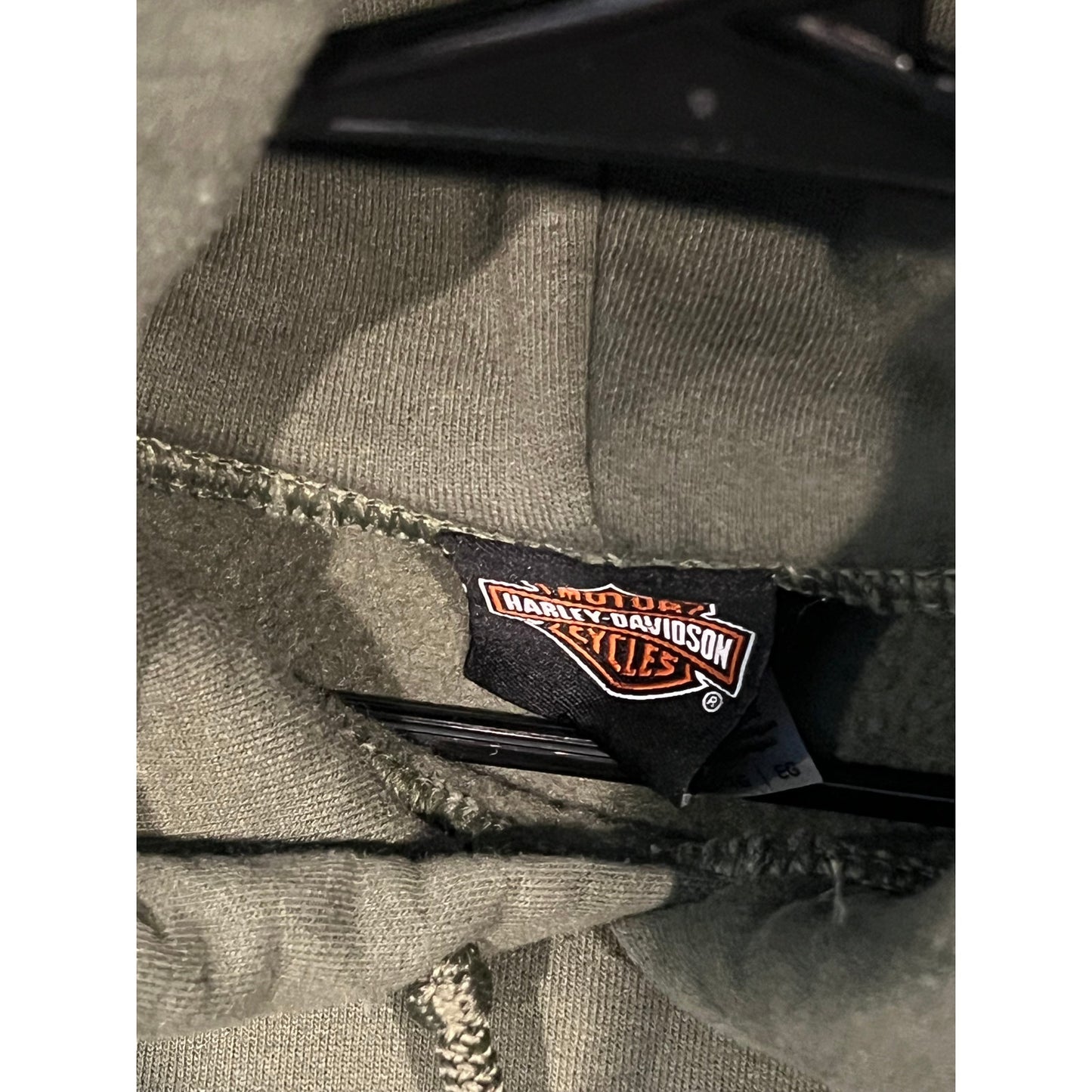 Yellowstone Belgrade Montana Harley Davidson Hoodie Mens XL