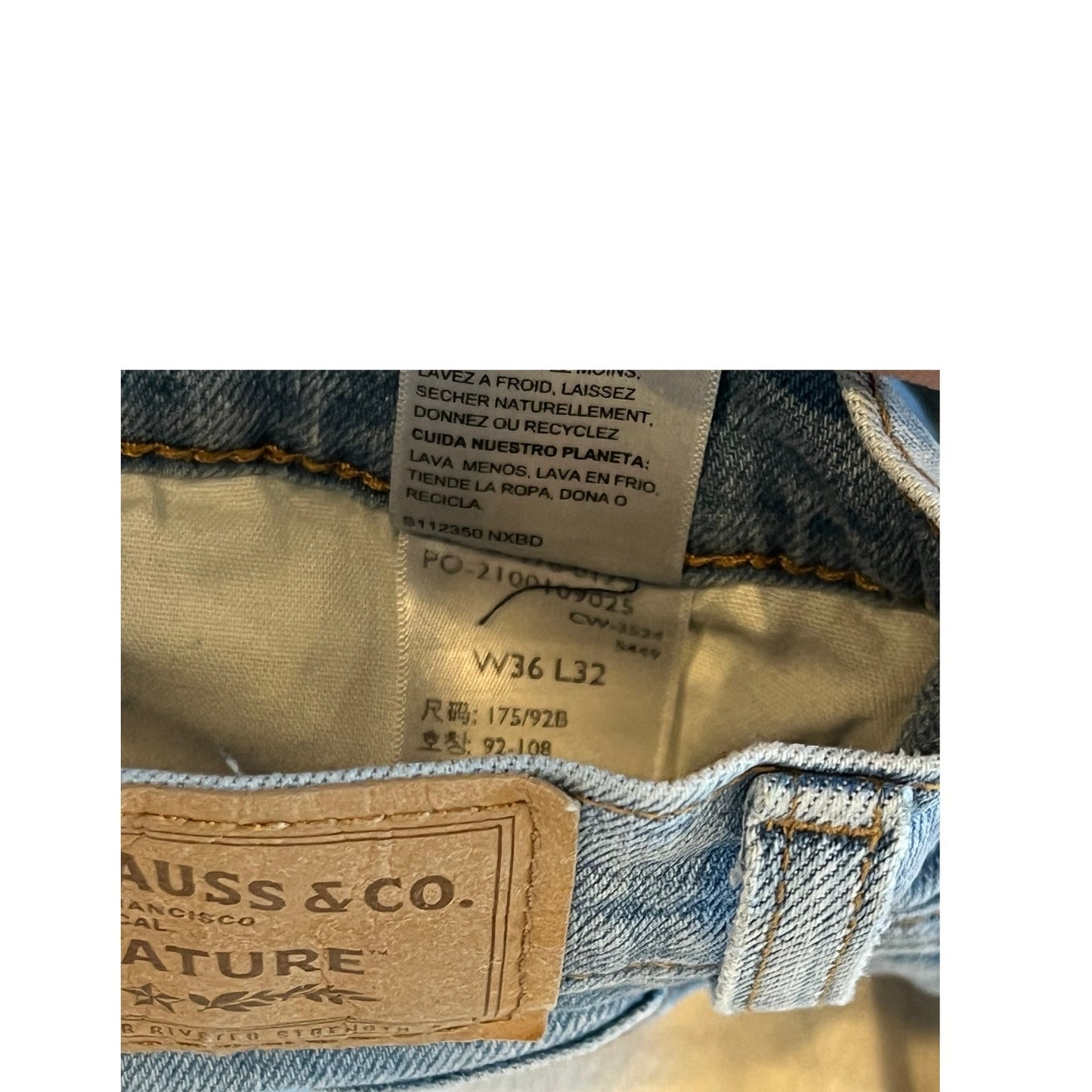 Levi's Signature Slim Jeans Men's 36x32