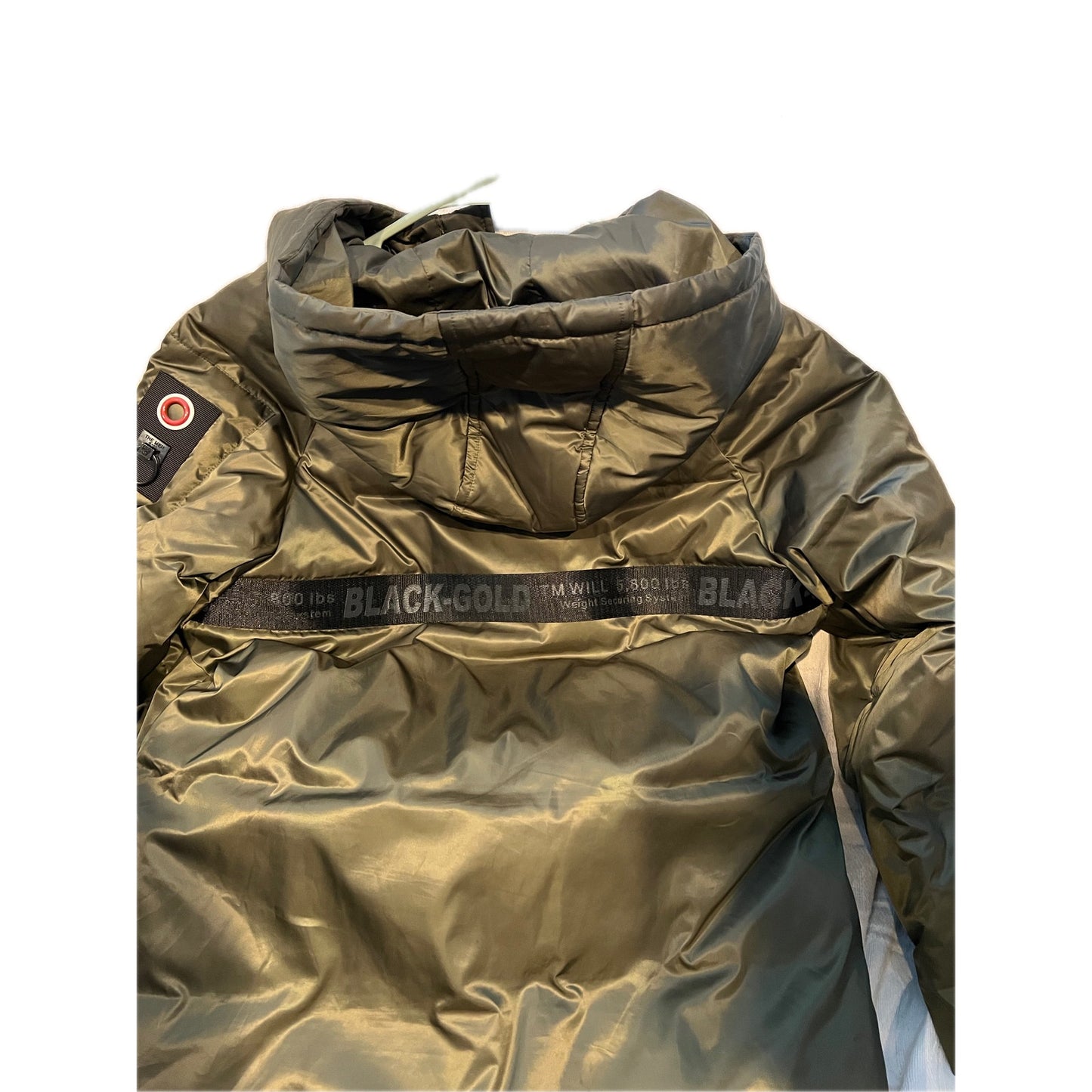 Doudoune Parka Flowsion Noir Or Vert Femme Taille L