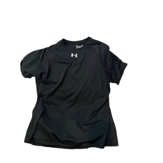 Camiseta negra suelta Under Armour para hombre, talla L