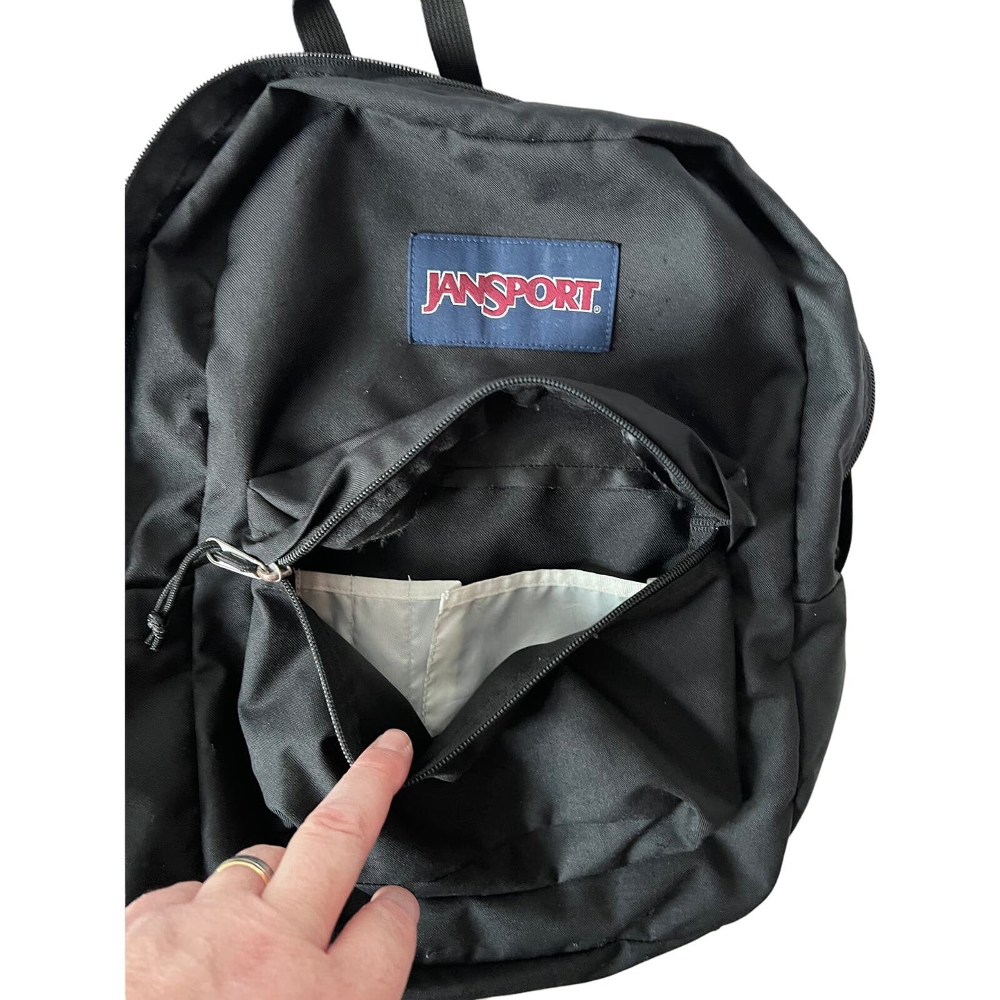 Ozark Trail Black Daily Backpack 25L