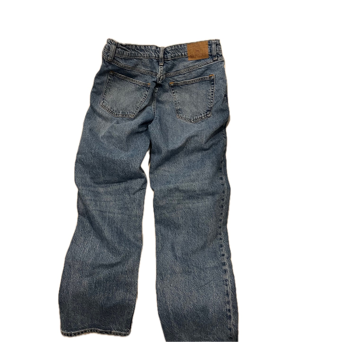 Aeropostale Loose Straight Blue Jeans Mens 34x32