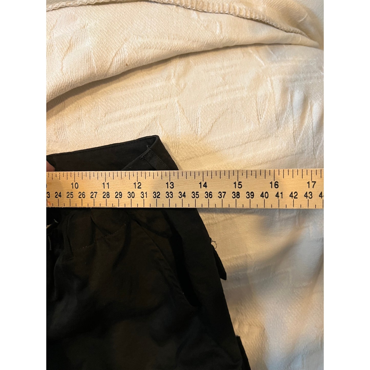 Lite Weight Black Cargo Pants Mens Small 28x28