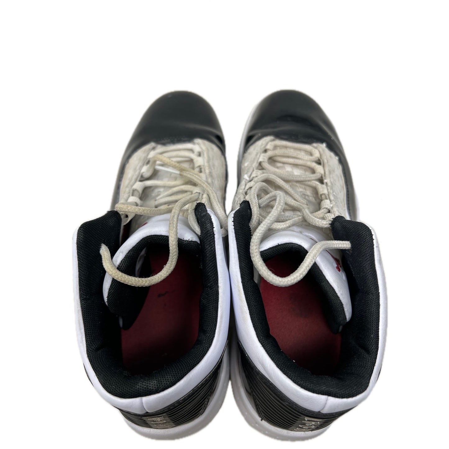 Nike Jordan Max Aura 2 Blanco Negro Rojo Gimnasio Hombre 10.5