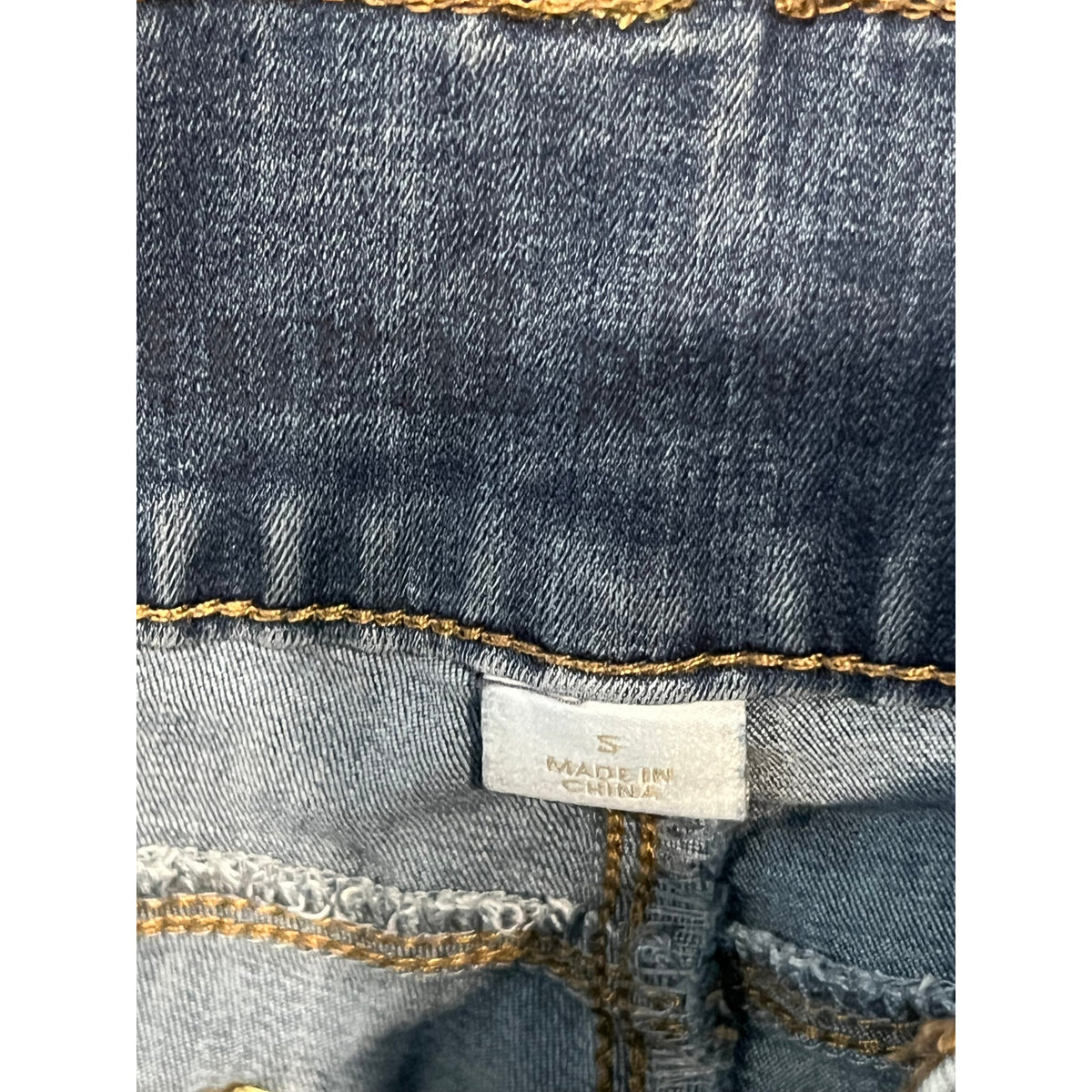 Mid Rise Wide Leg Tapered Blue Jeans Womans Small 26x31