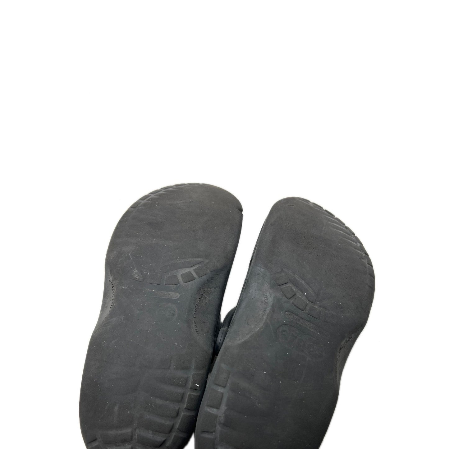 Crocs Gray Clog Sandals Mens 11 Womens 13