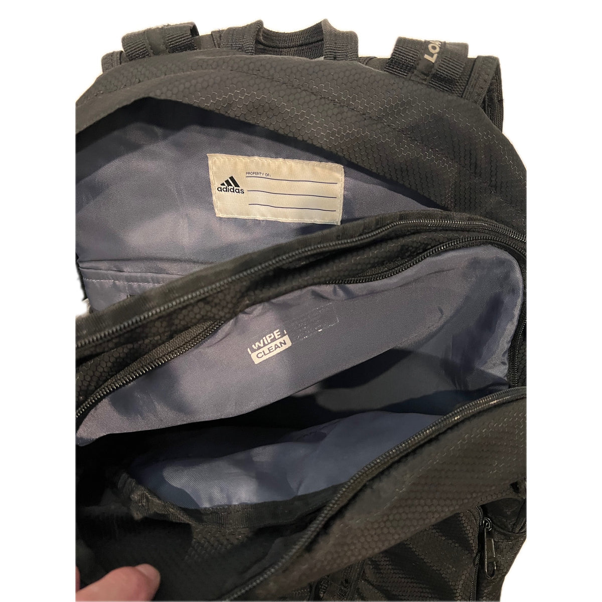Adidas Prime 6 Black Padded Computer Backpack