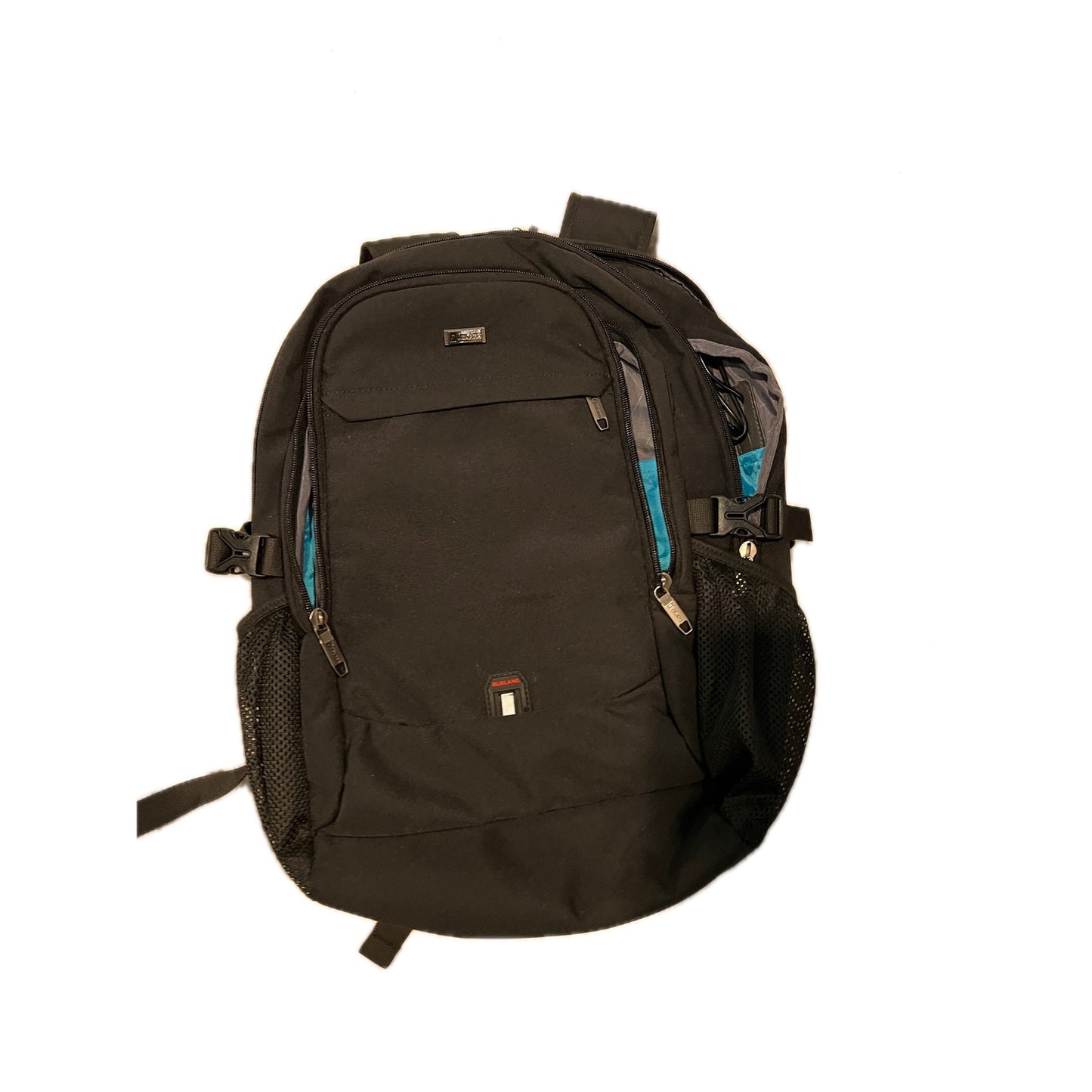 Duslang Padded Computer Black Backpack