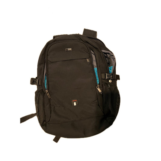 Duslang Padded Computer Black Backpack
