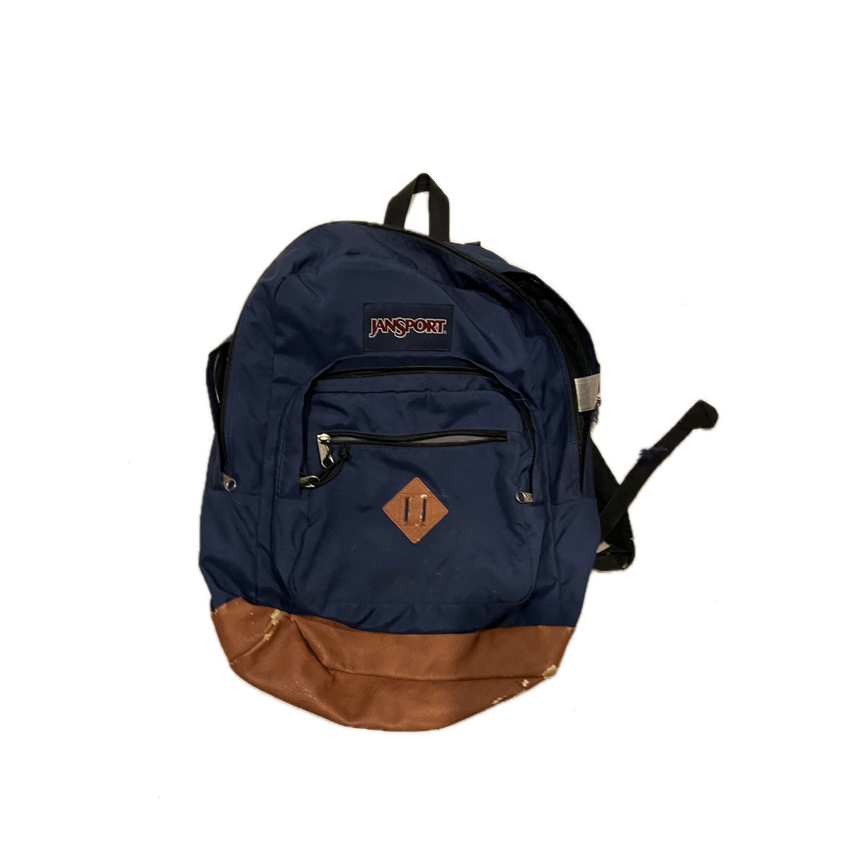 JanSport City View Blue Brown Backpack