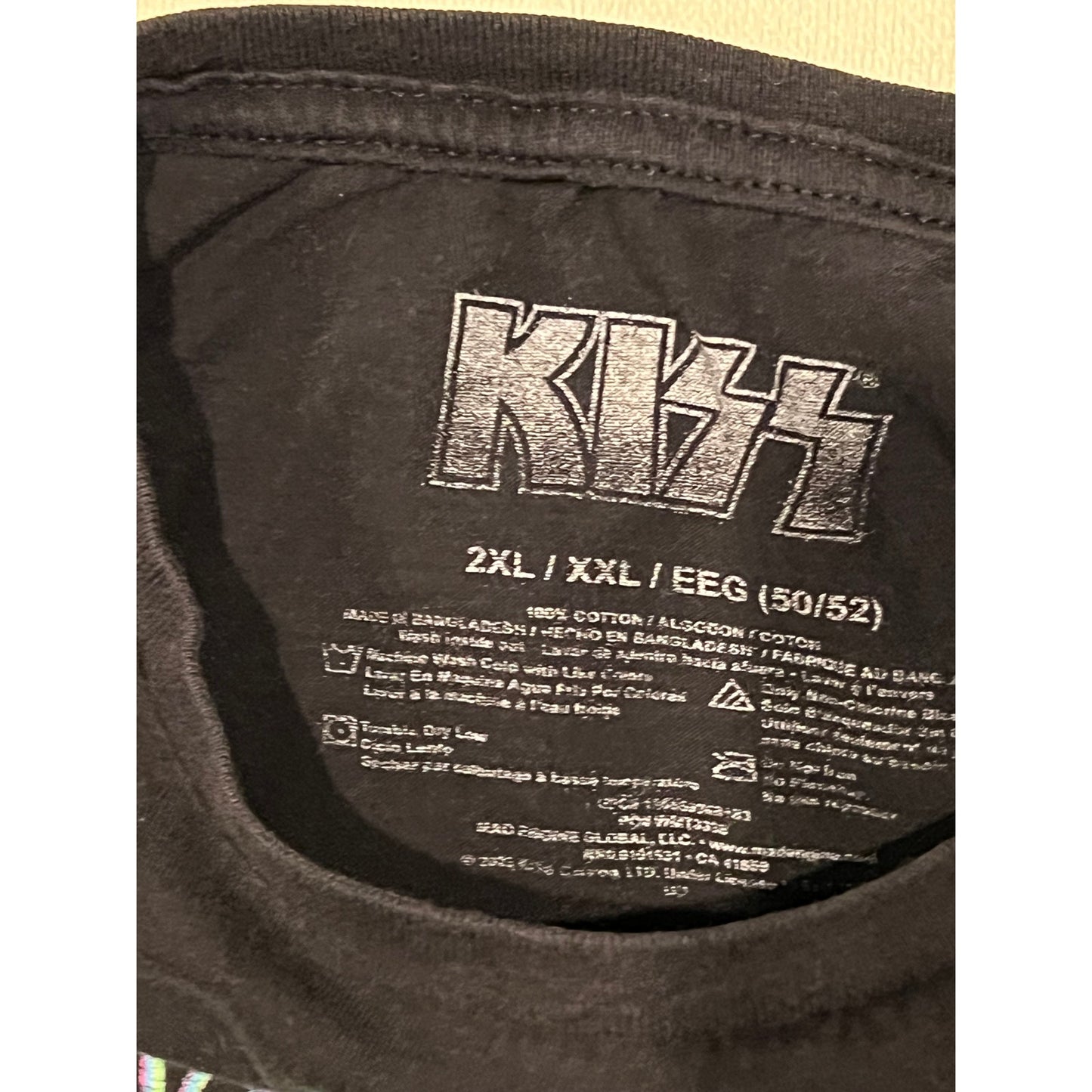 Kiss Rock Band T-Shirt Mens XXL