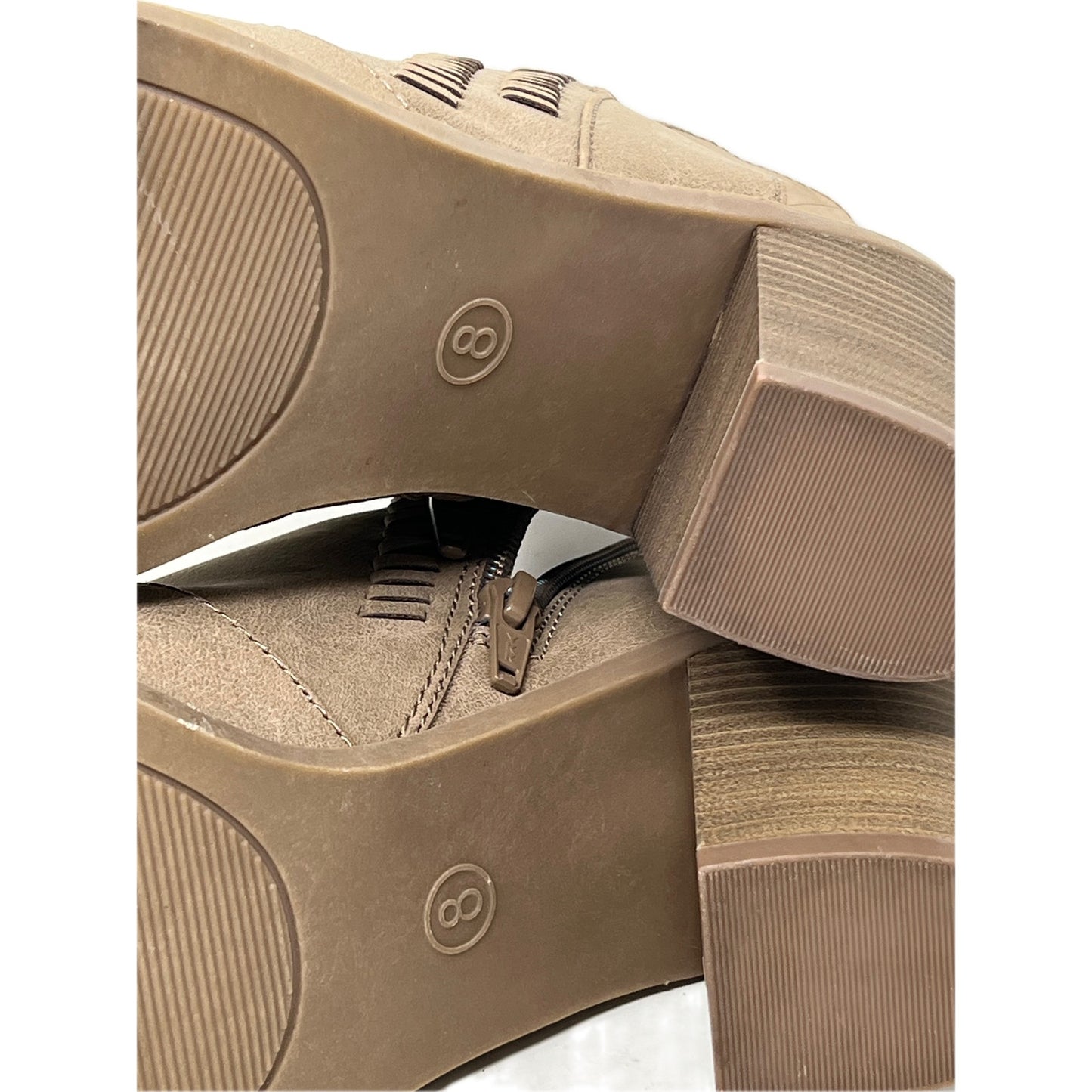 Chaussures à talons ouverts Universal Thread marron femme taille 8