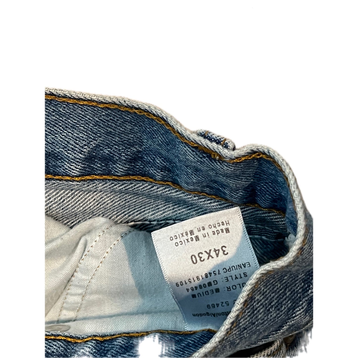 George Regular Blue Jeans Mens 34x30