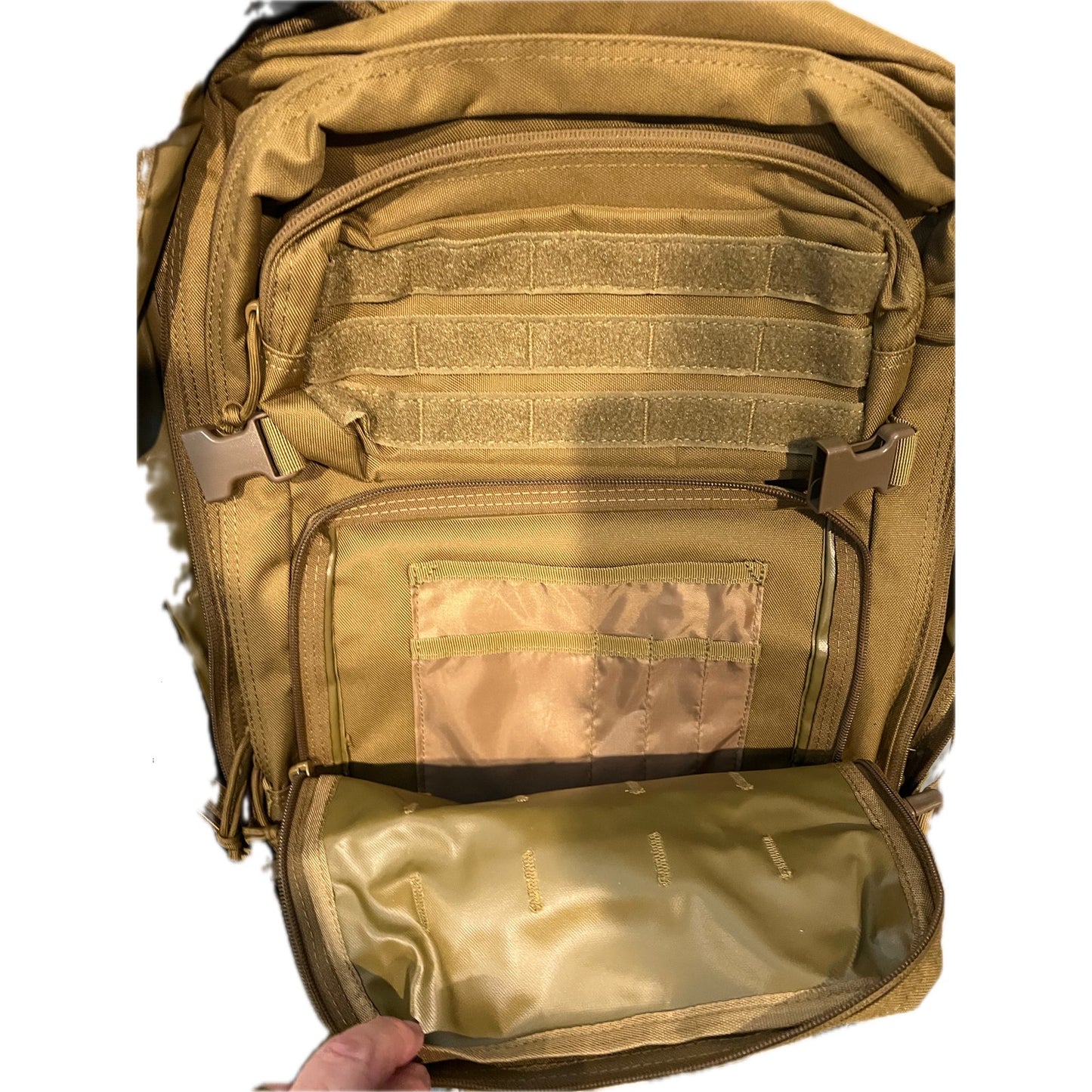 G4Free 45L Military 3 Day Assault Tactical Backpack Beige