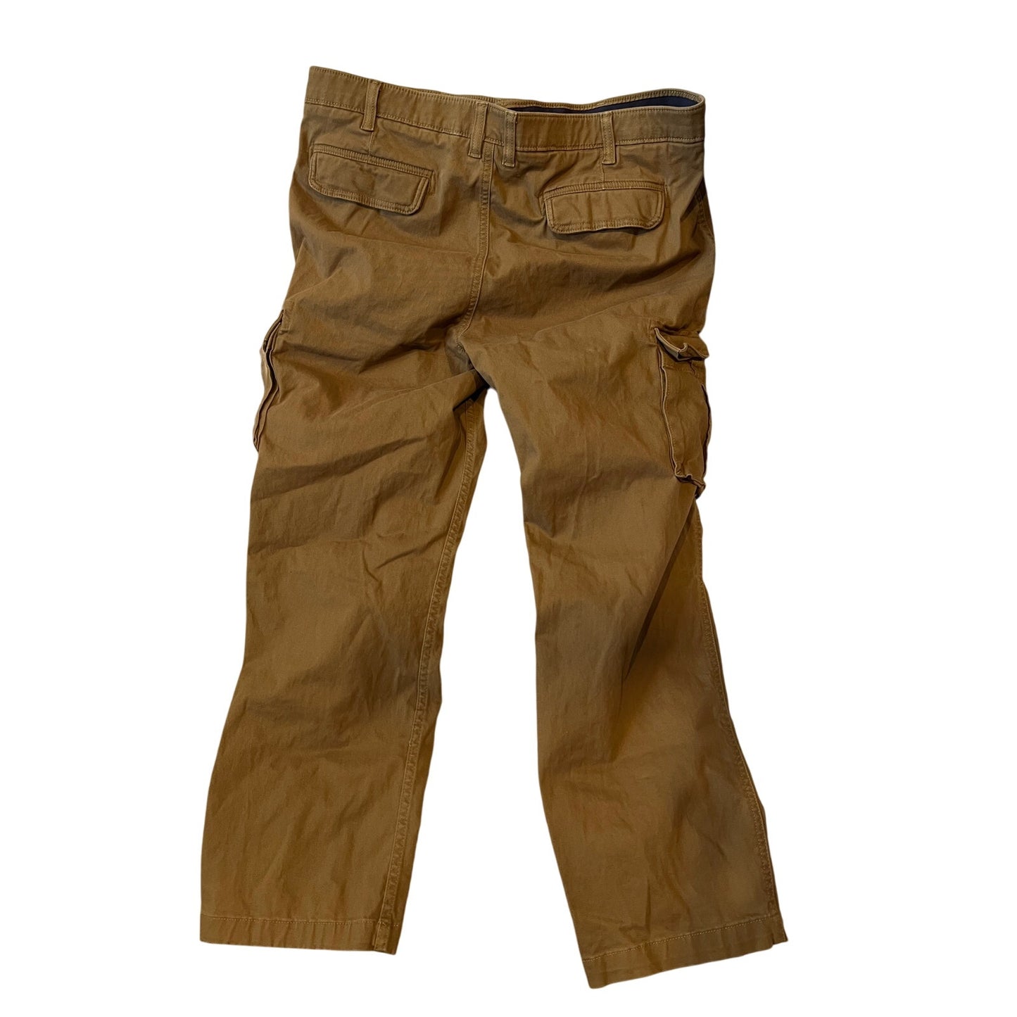 Sonoma Straight Flexwear Khaki Cargo Jeans Mens 40x30