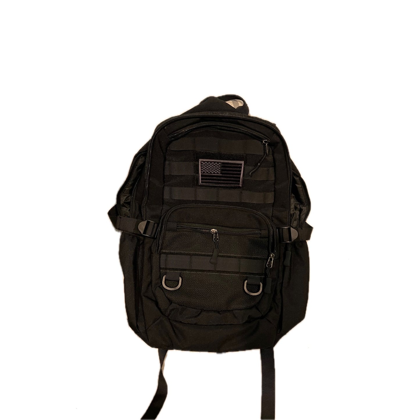 Wotony Black Tactical Backpack Small 21L