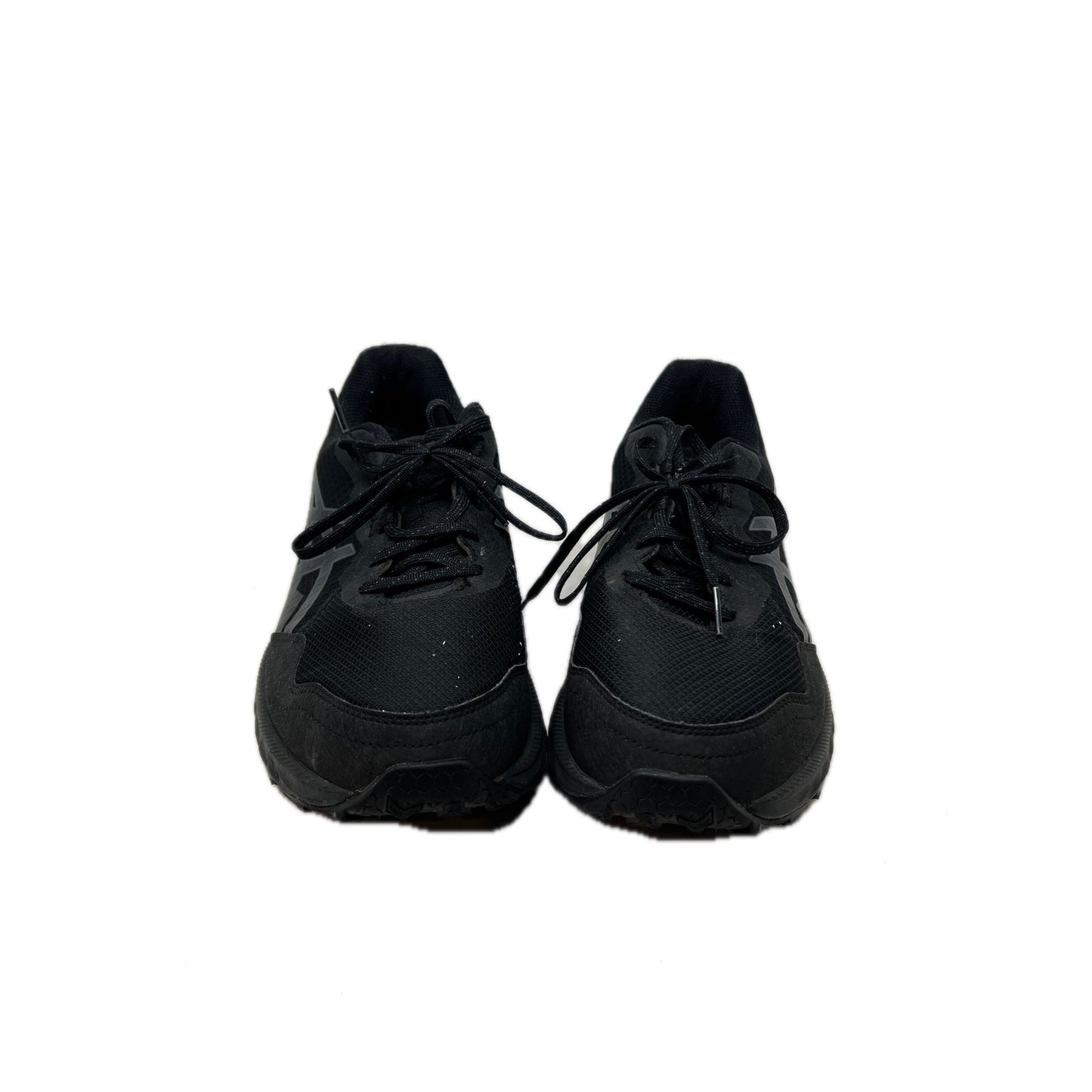 Zapatillas negras Asics Gel Venture 10 para hombre, talla 10