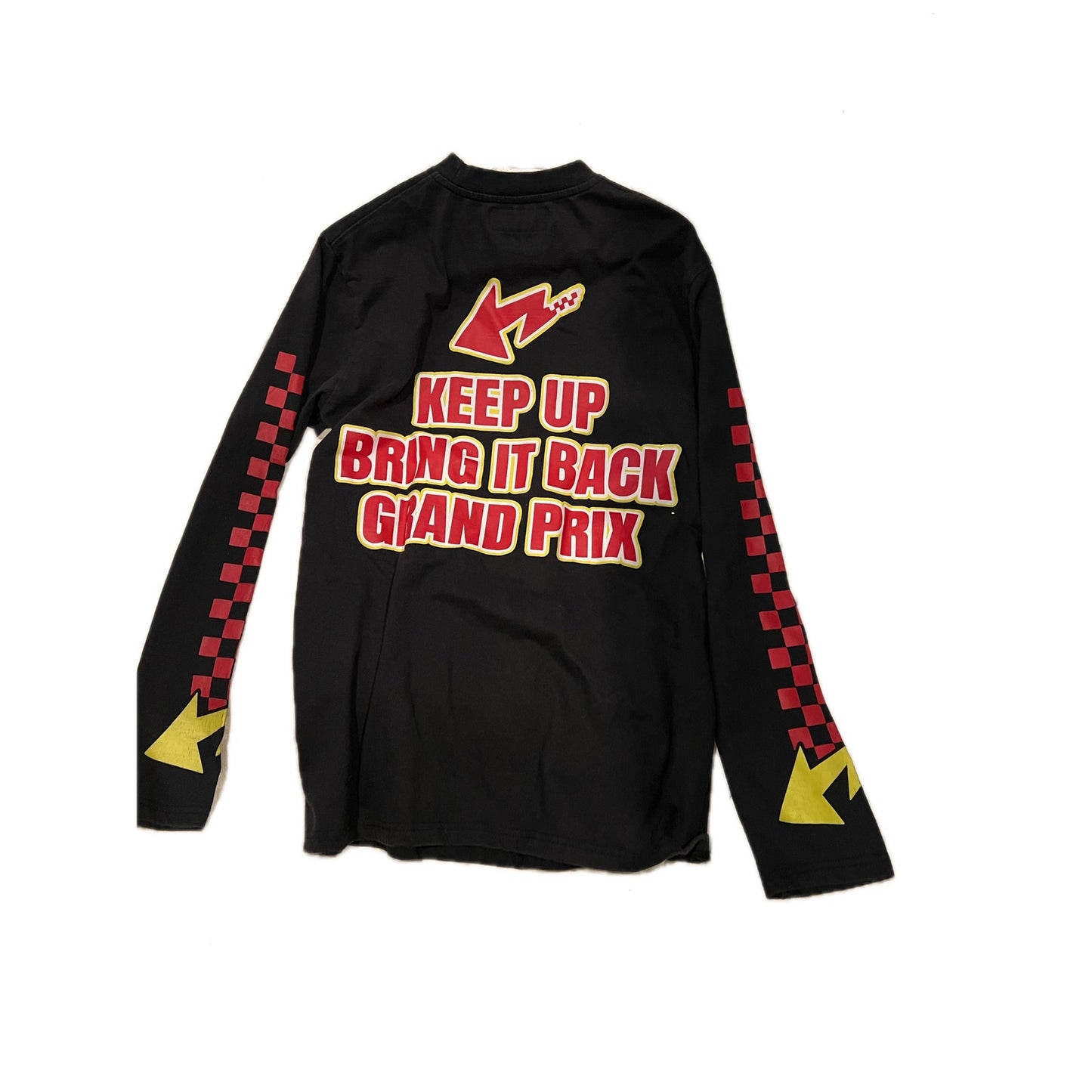 Bring it Back Brand Grand Prix Long Sleeve TShirt Mens Large
