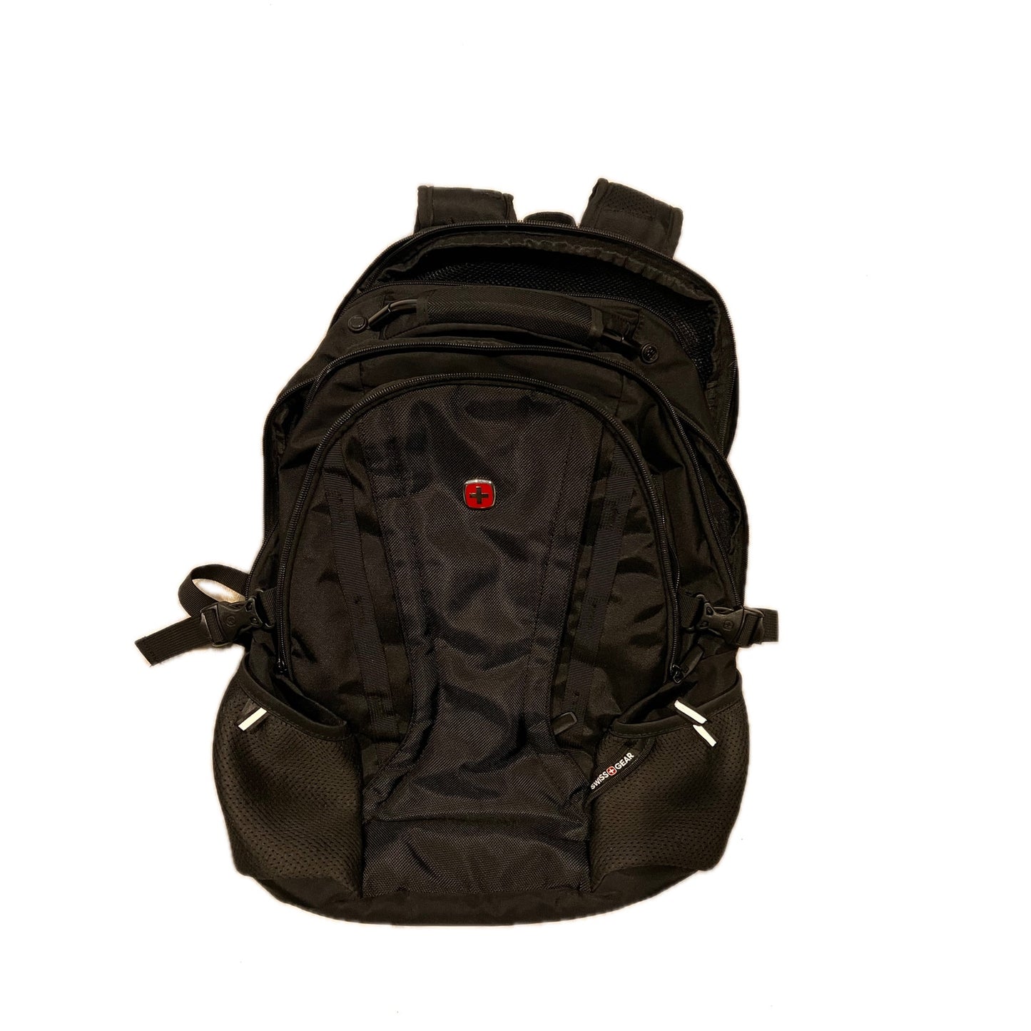 Swiss Gear 3760 Laptop Backpack Black Red