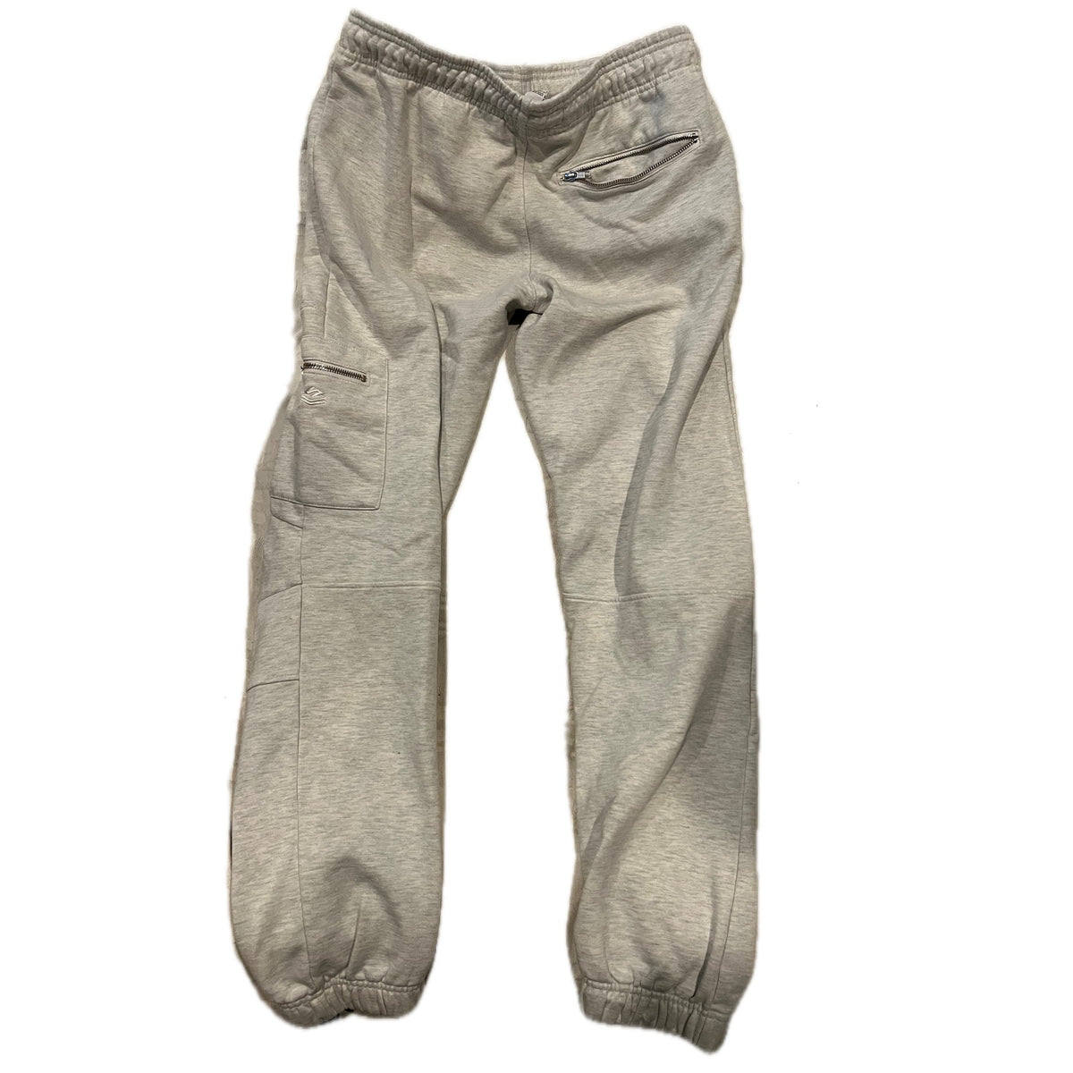 Stockpile White Cuffed Ankle Cargo Sweatpants Mens Medium