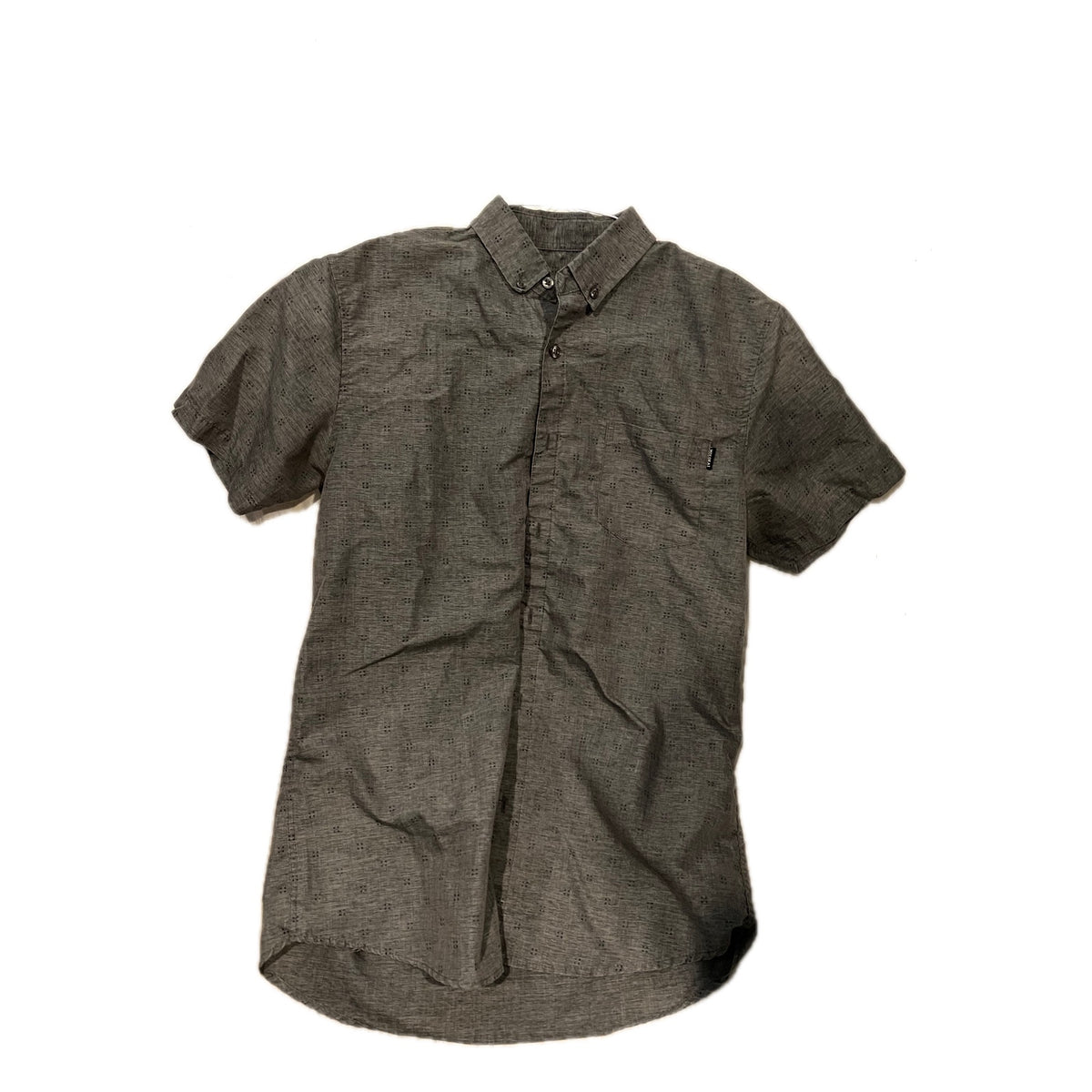 Molokai Surf Co Button Down Short Sleeve Shirt Mens Med