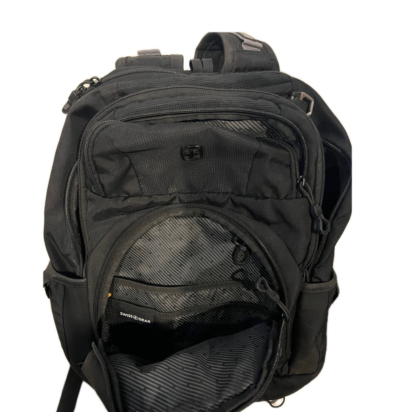 Sac à dos Swiss Gear 1900 Airflow pour ordinateur portable, rouge et noir