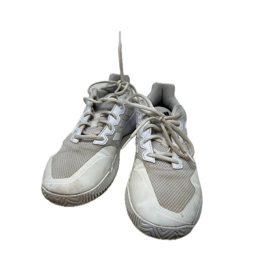 adidas Gamecourt 2.0 Cloud White Matte Silver Mens 10.5
