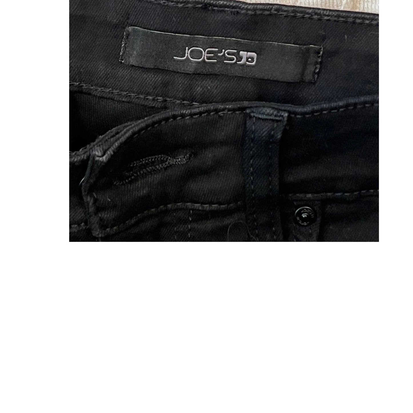 Jean fuselé noir unisexe Joe's Jeans 27x28