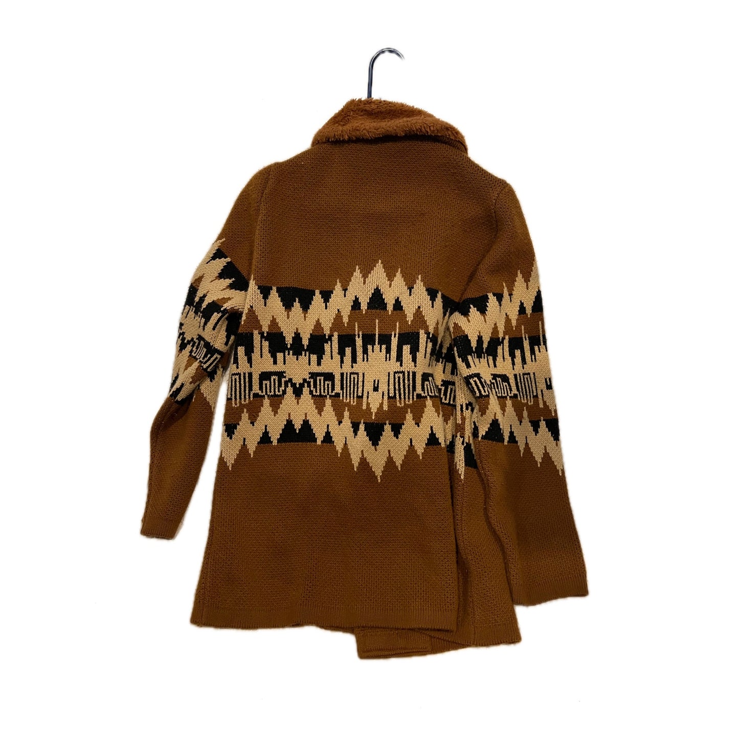 Suslo Couture Long Fashion Sweater Jacket Hommes Large