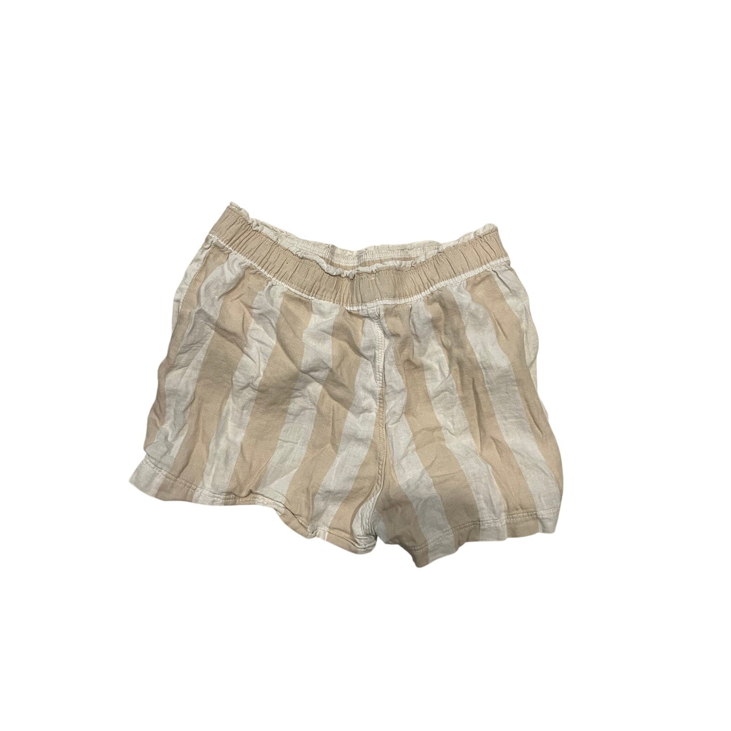 H&M Beige White Linen Casual Shorts Mens Medium