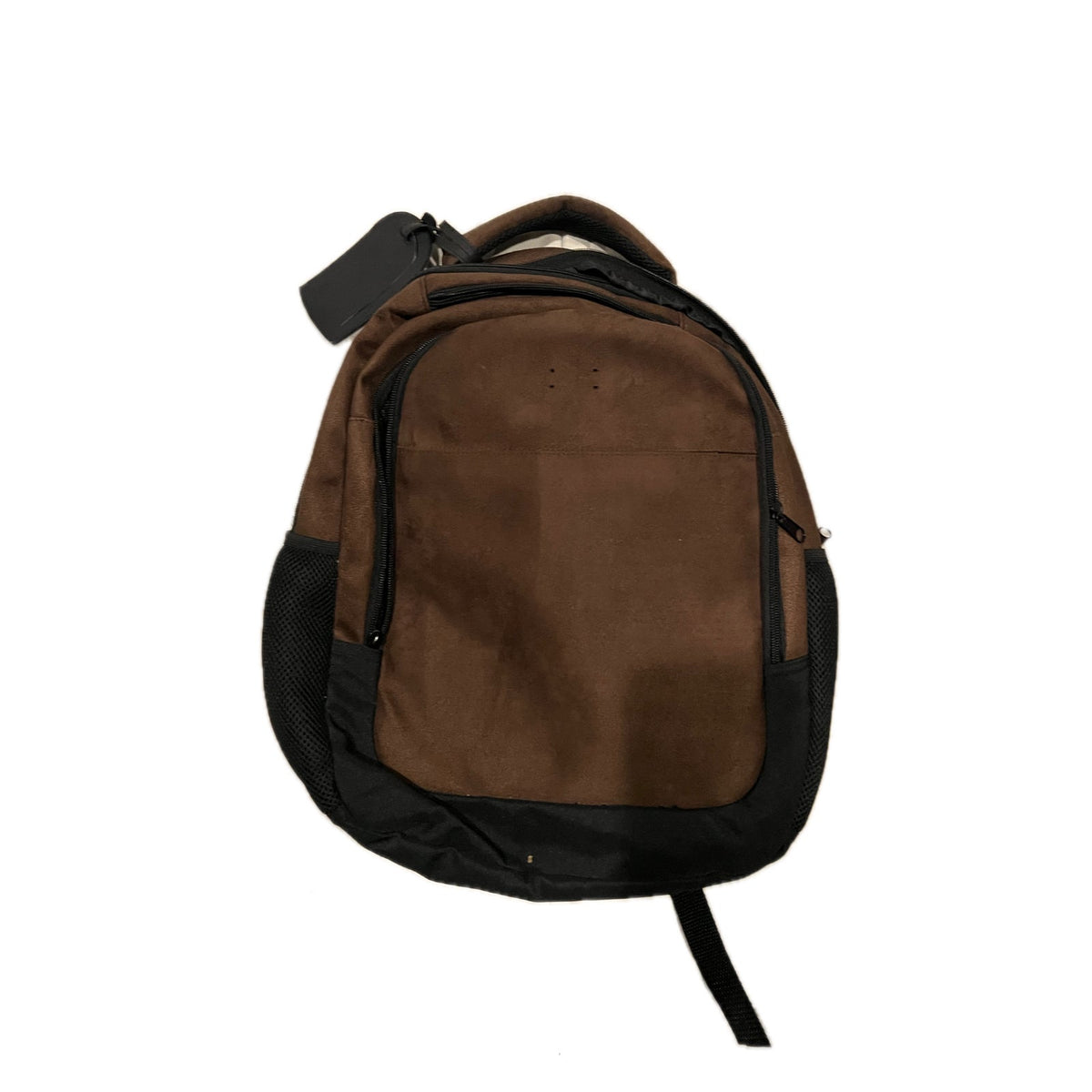 Hiram Bingham Belmond Train Brown Suede Feel Backpack
