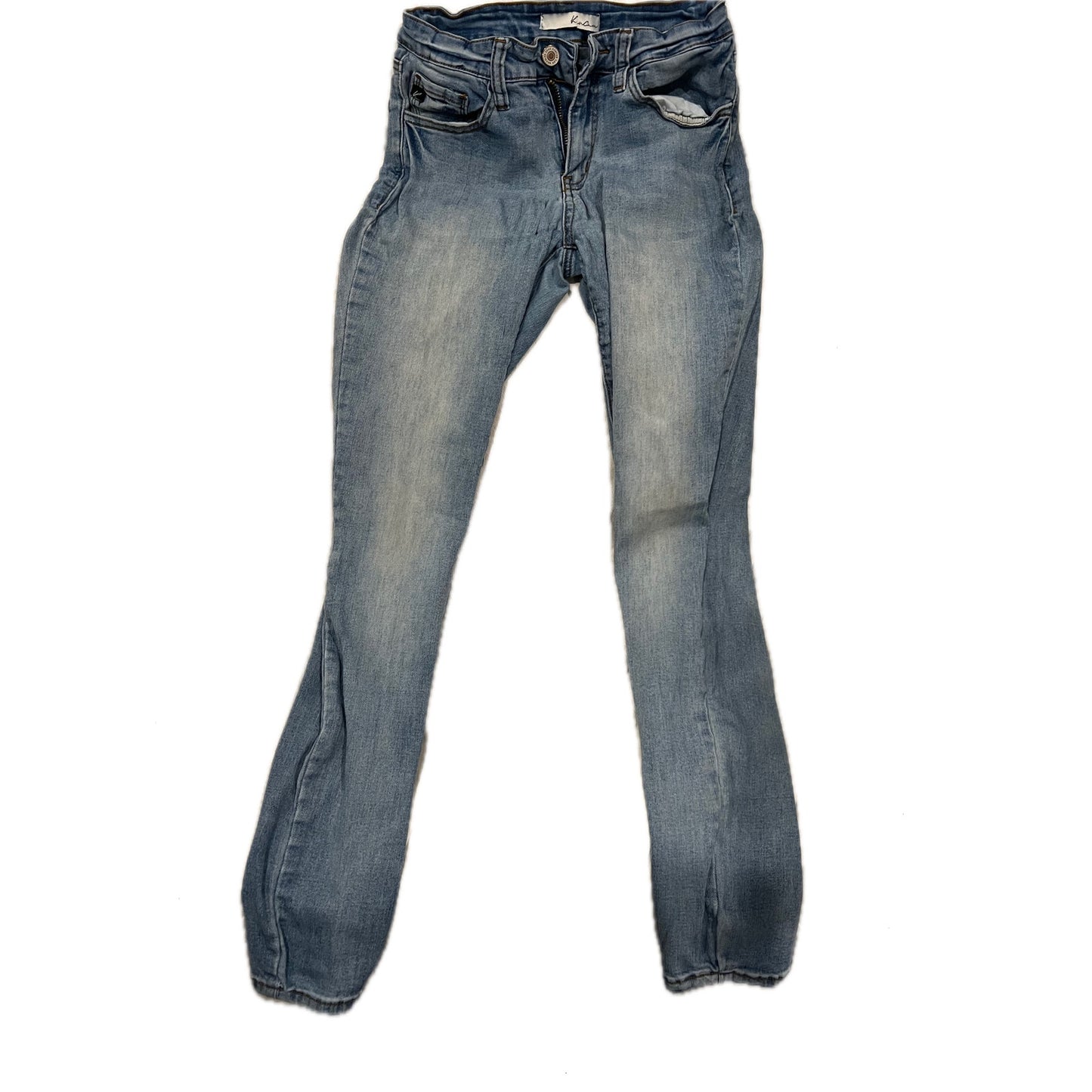 Kancan Jeans ajustados de talle medio lavado medio para mujer 7/27