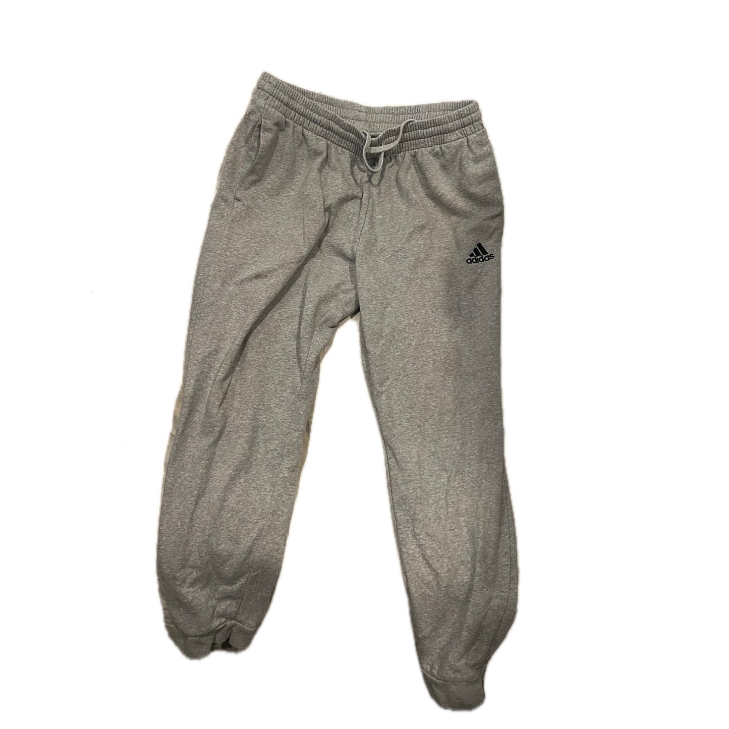 Adidas Ankle Cuffed Gray Sweatpants Mens Large Tall