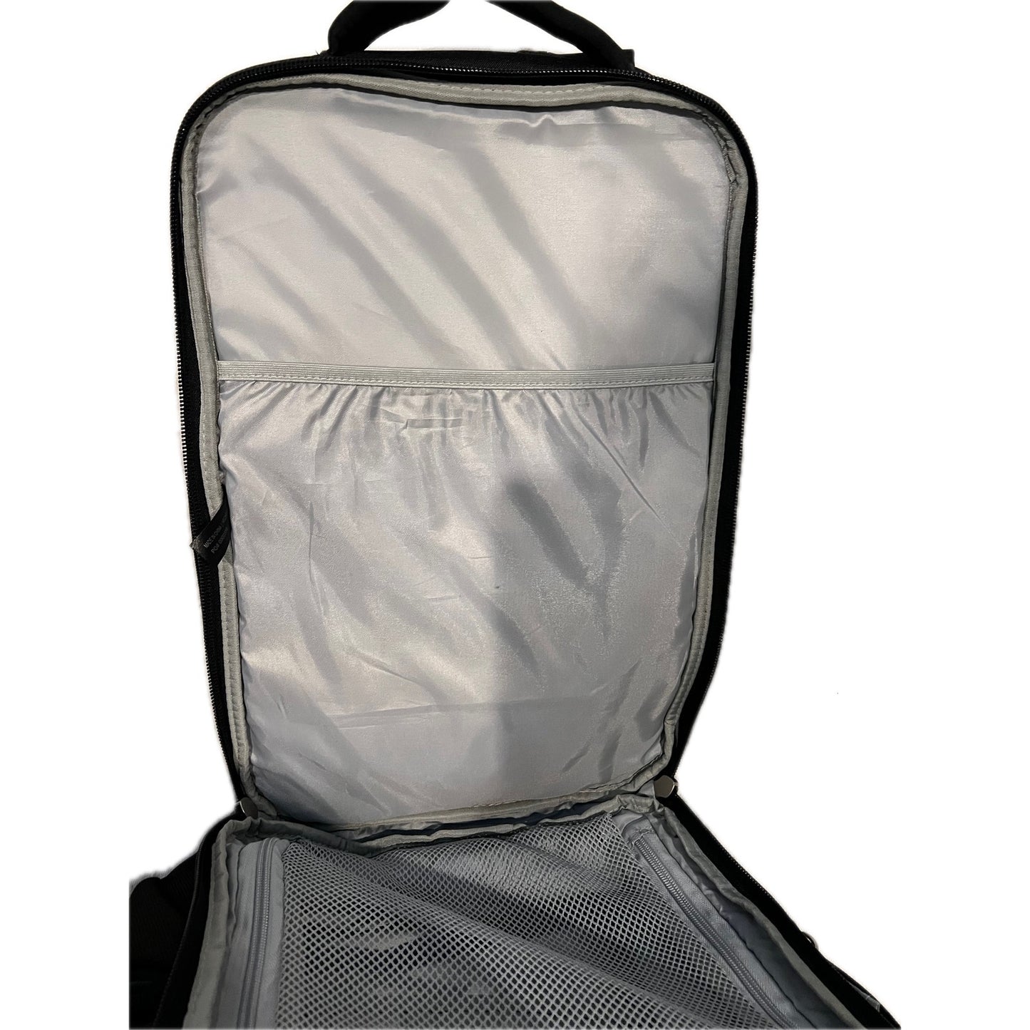 Protege 18" Weekender Travel Backpack w Laptop Sleeve, Black