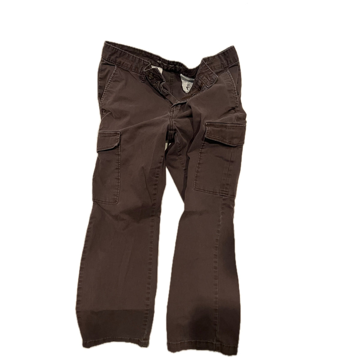Old Navy Brown Straight Cargo Pants Mens 34x30