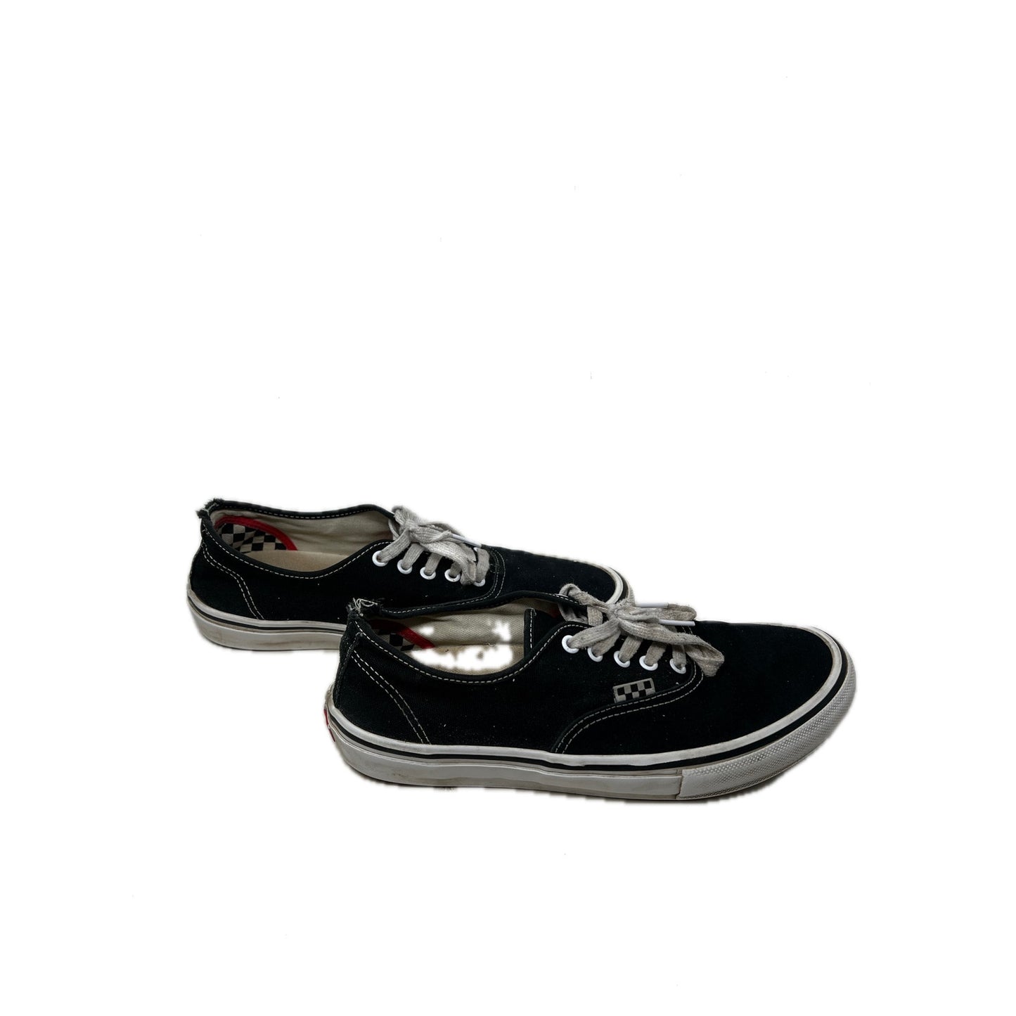 Baskets Vans Noir/Blanc Chaussures de skate classiques Homme Taille 45