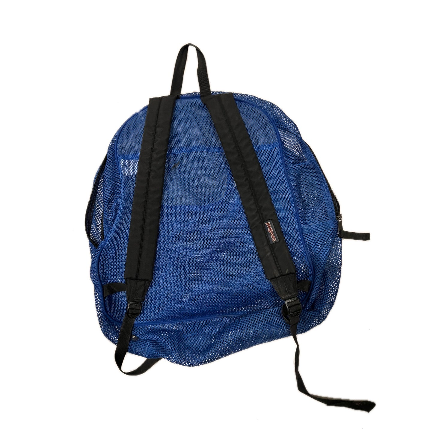 Jansport Blue Mesh See Through Backpack