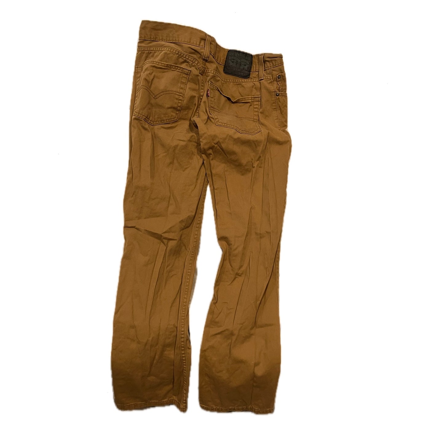 Levi's 514 Straight Leg Tan Jeans Mens 32x32