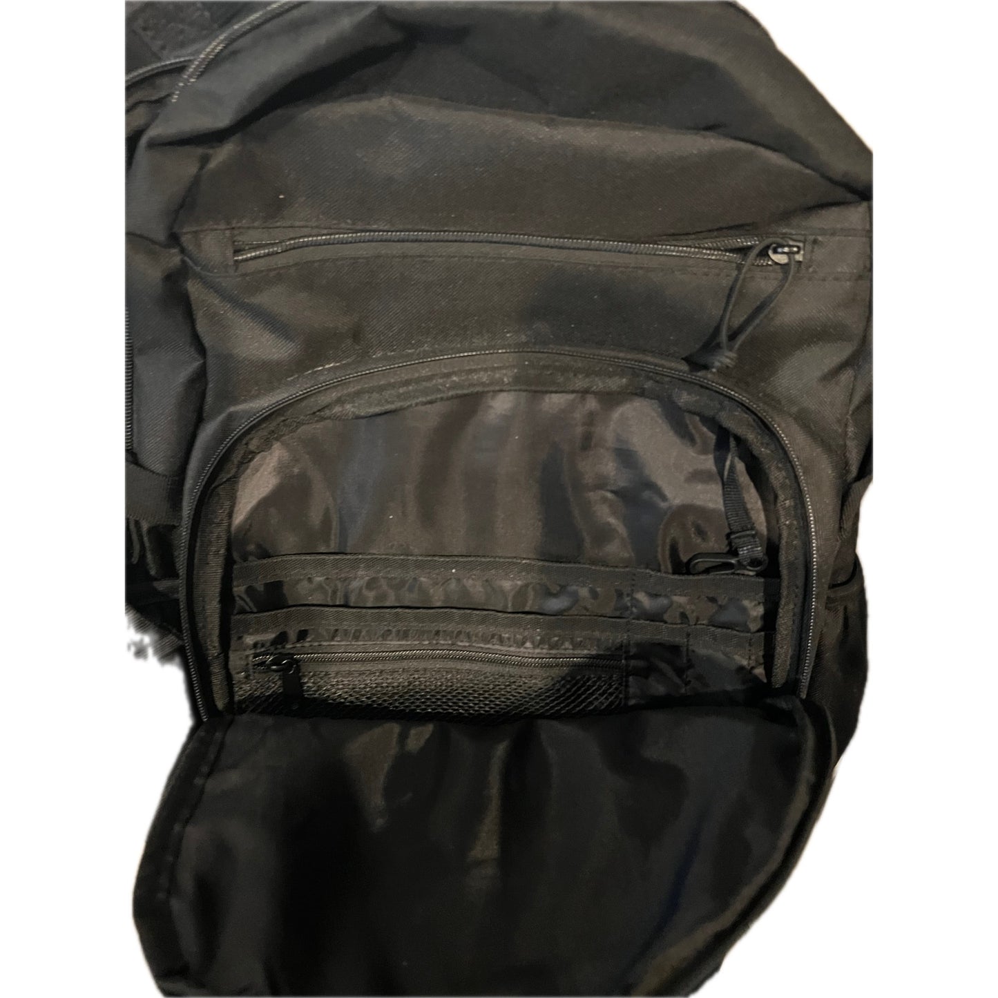 Generic Black Canvas Tactical Backpack