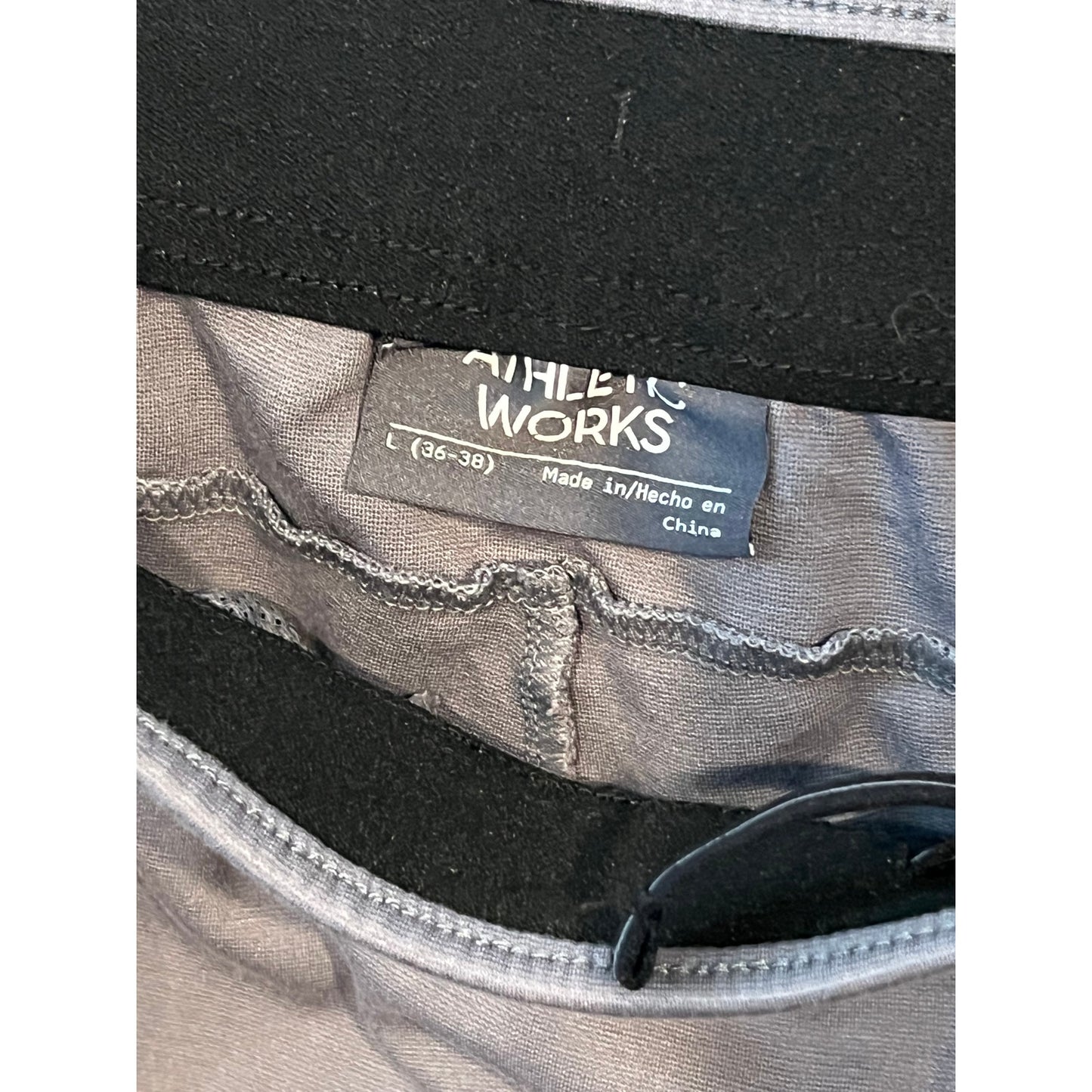 Pantalon de jogging gris Athletic Works Dri Works Taille L (36-38)